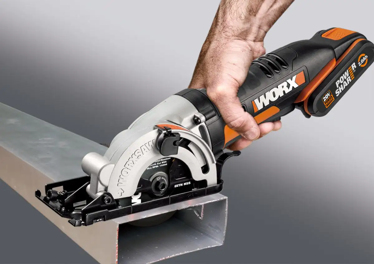 Worx Akku-Handkreissäge WX527.9 Worxsaw 20 V ohne Akku & Ladegerät
