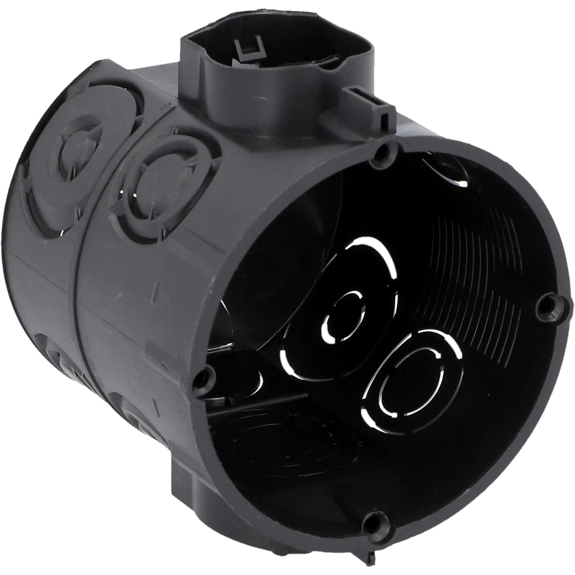 UP-Schalterdose 65 mm Einbautiefe, schwarz
