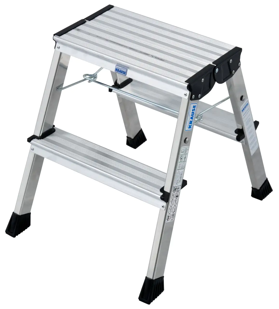 Krause Aluminium-Klapptritt MONTO Rolly 2,45 m