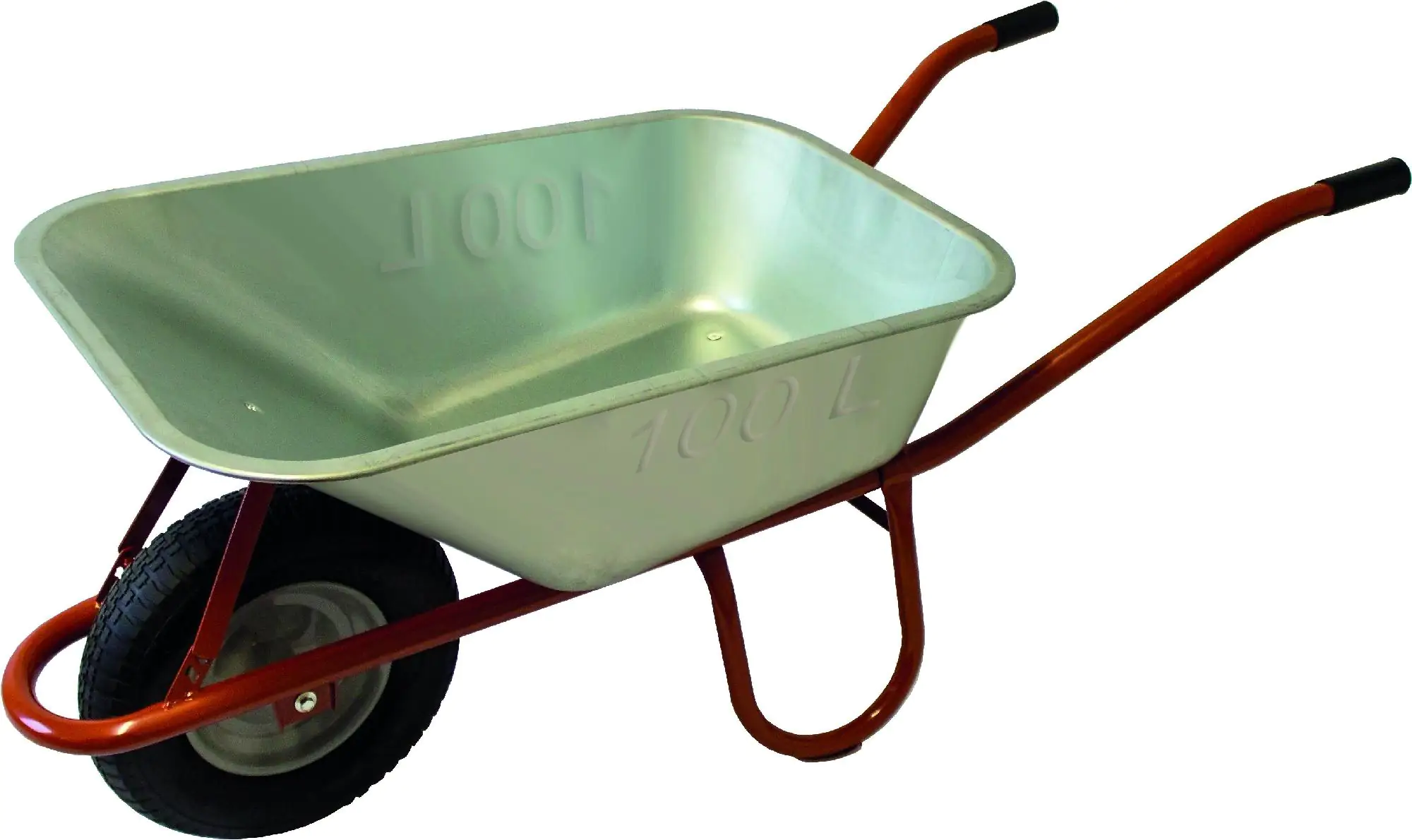 pro-bau-tec Profi-Bau Schubkarre 100 l max. 200 kg