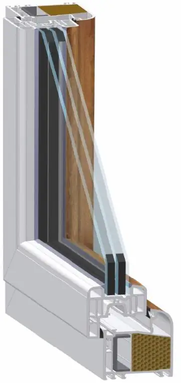 Meeth Fenster 120 x 95 cm DIN rechts 1 flügelig Dreh-Kipp weiß/golden Oak