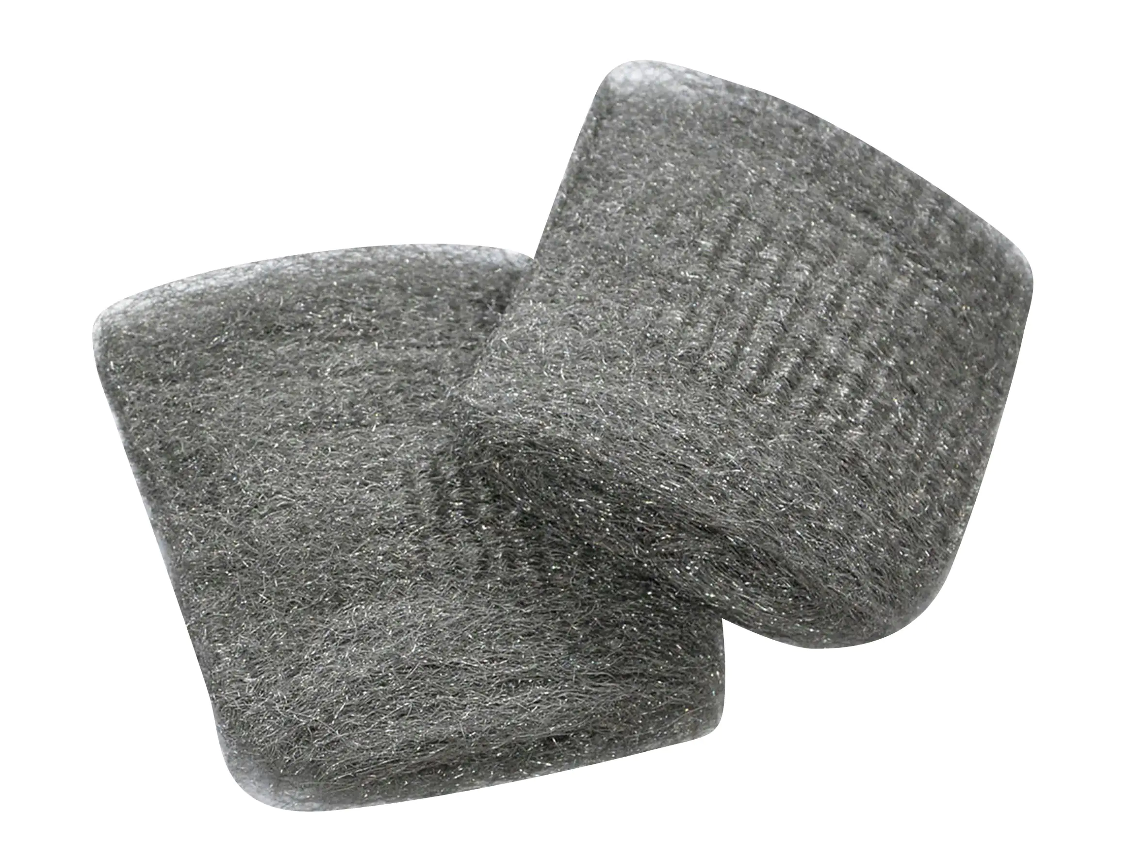 Nespoli Stahlwolle-Handpads Feinheitsgrad 1, 2 Stück