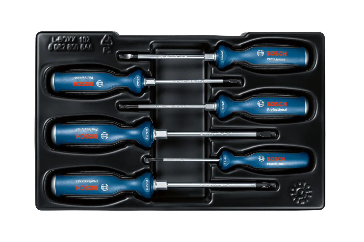 Bosch Professional Schraubendreher-Set 6-teilig SL/PH 