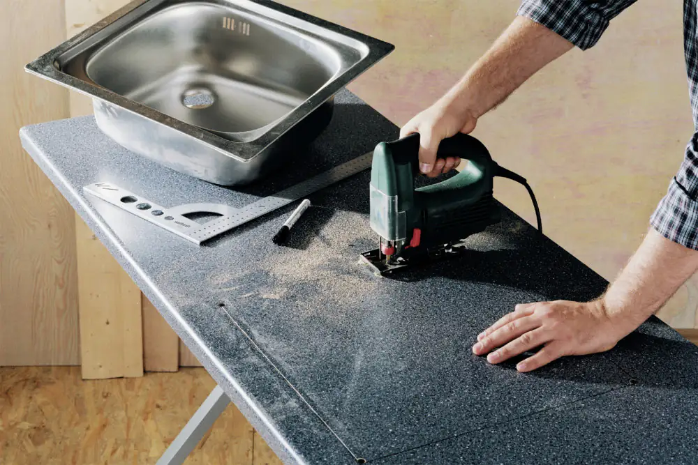 Wolfcraft Stichsägeblätter-Set mit Taschenmesser 11 Stück + Taschenmesser