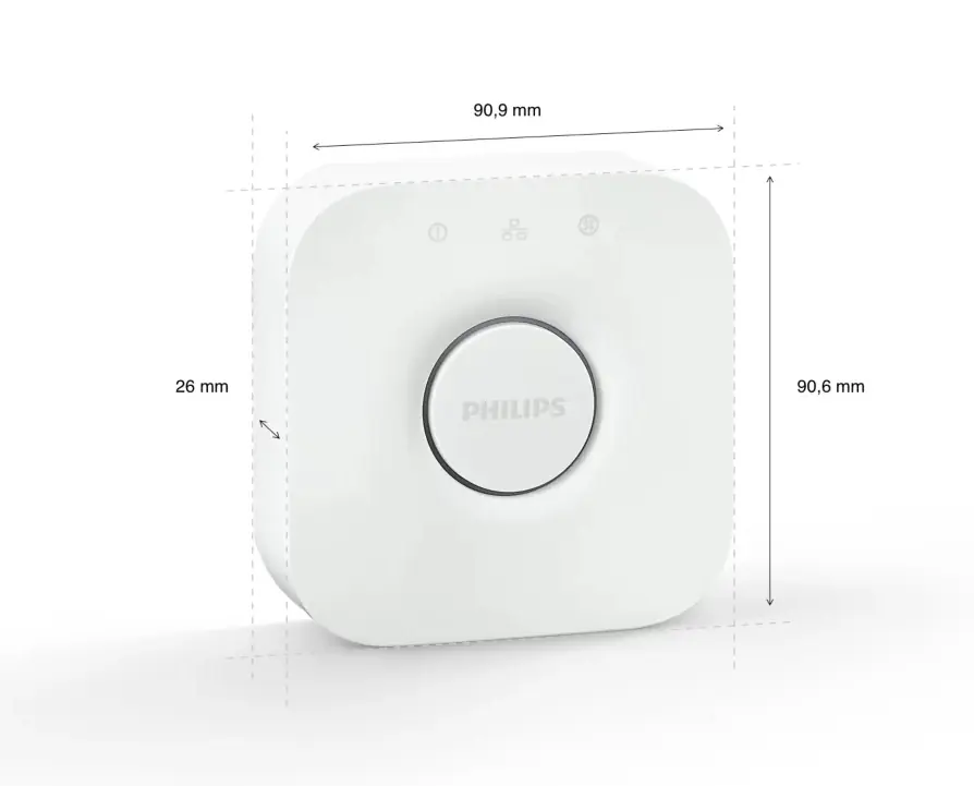 Philips Hue Bridge weiß max. 10 Zubehör + 50 Lampen