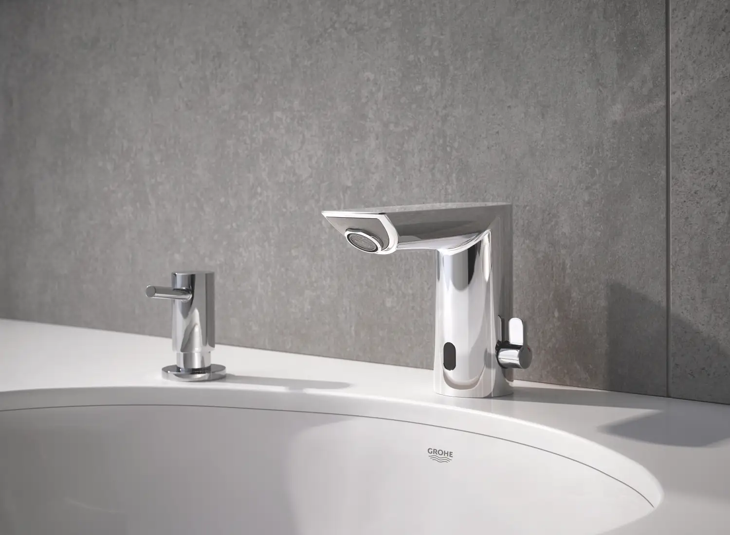 Grohe Waschtischarmatur Bau Cosmopolitan E mit berührungsloser Betätigung