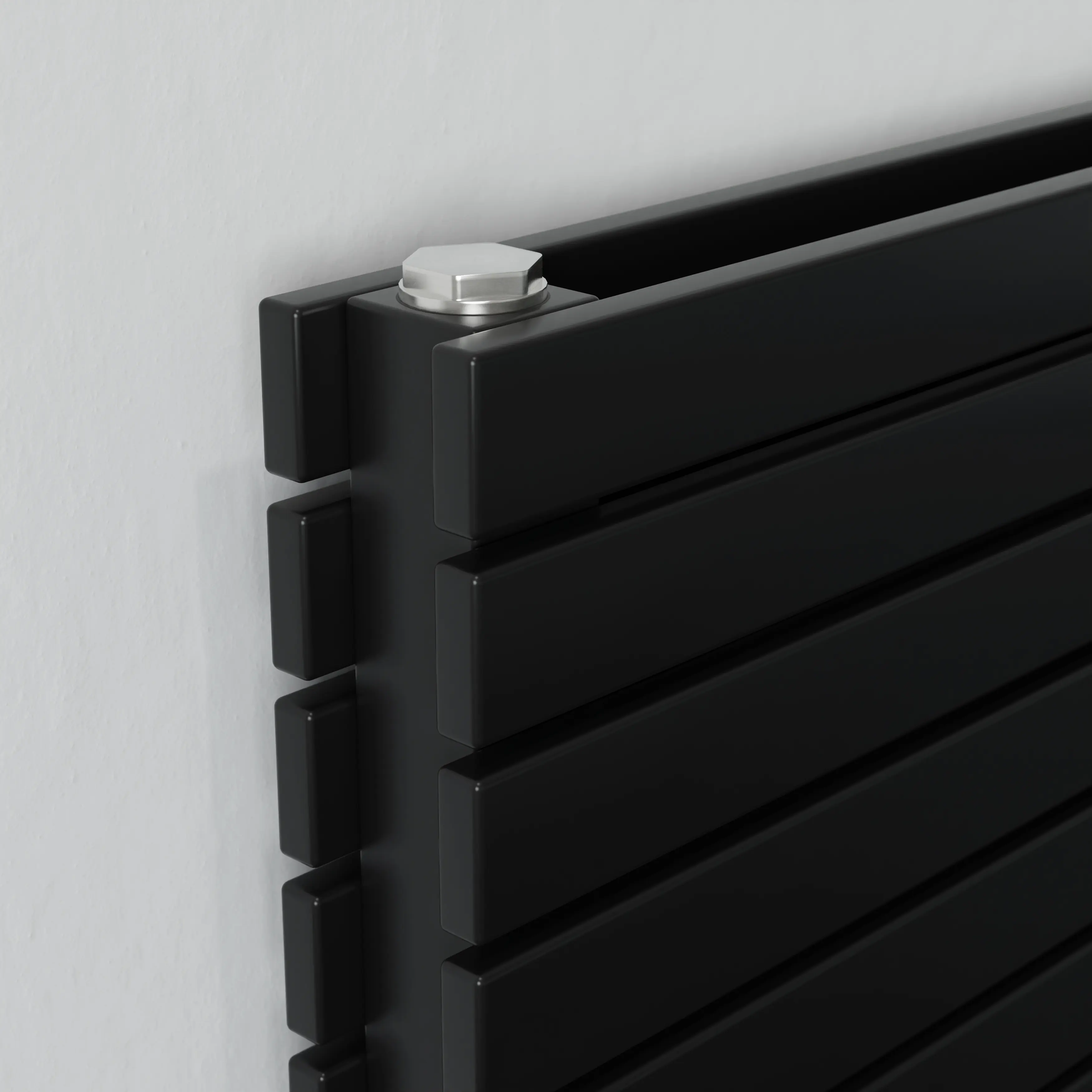 Ximax Handtuchheizkörper P2 Duplex Slim 167,5 x 60 cm 1567 Watt schwarz matt