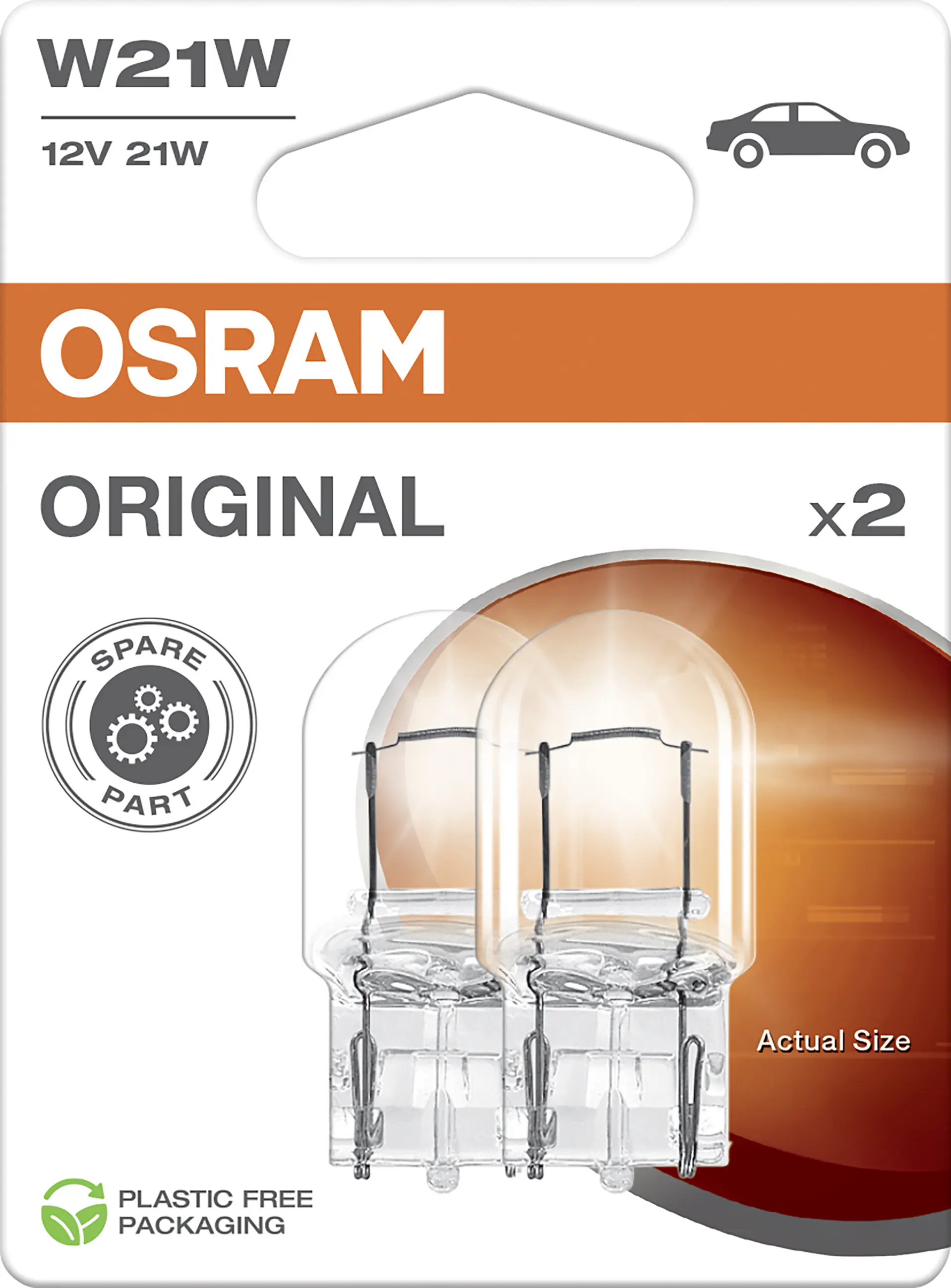 Osram Signallampe W21W Original 2.0 2 Stück