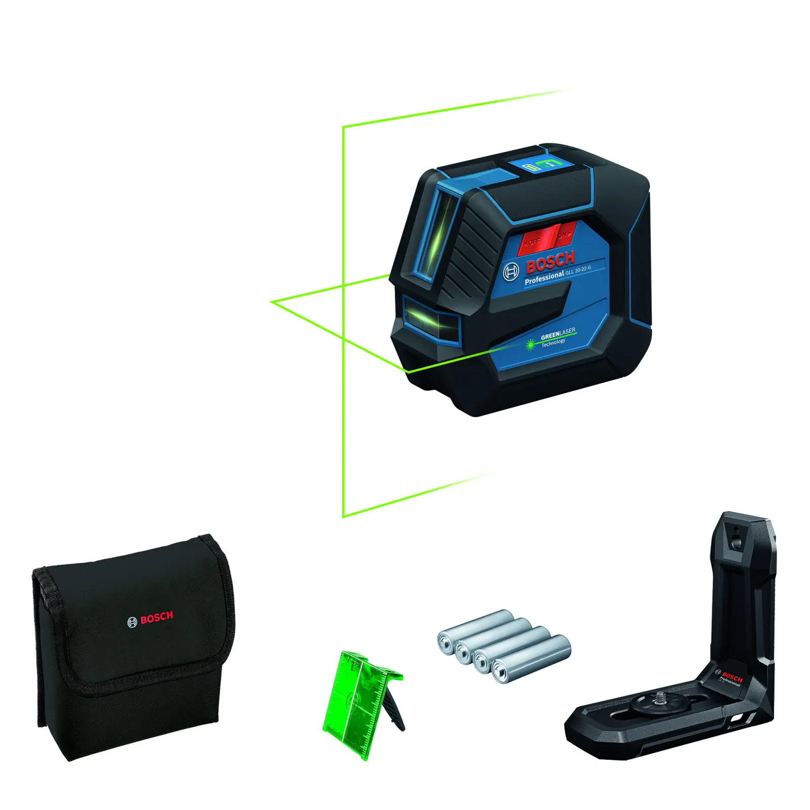 Bosch Professional Linienlaser GLL 20-22 G Solo