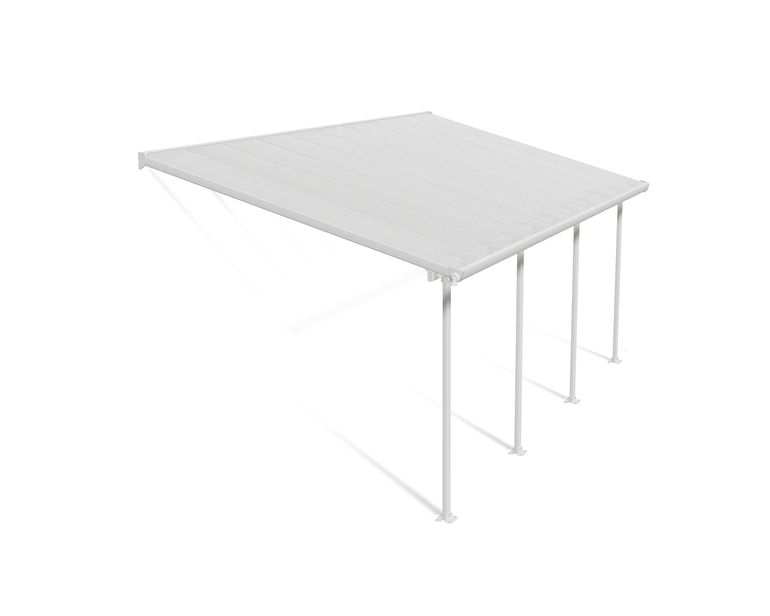 Canopia Terrassendach 610 x 300 cm weiß