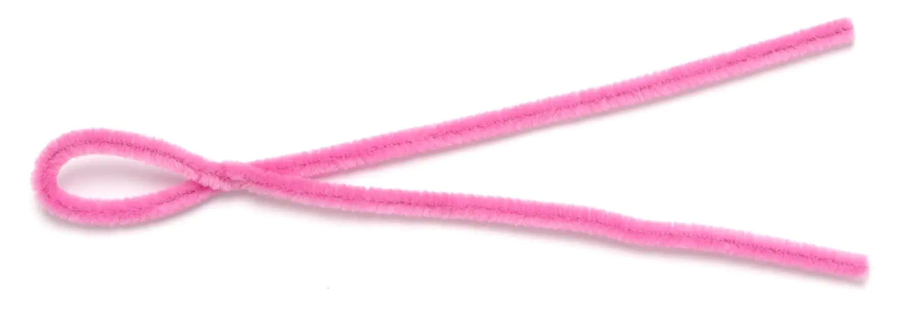 Glorex Biegeplüsch pink 10 Stück