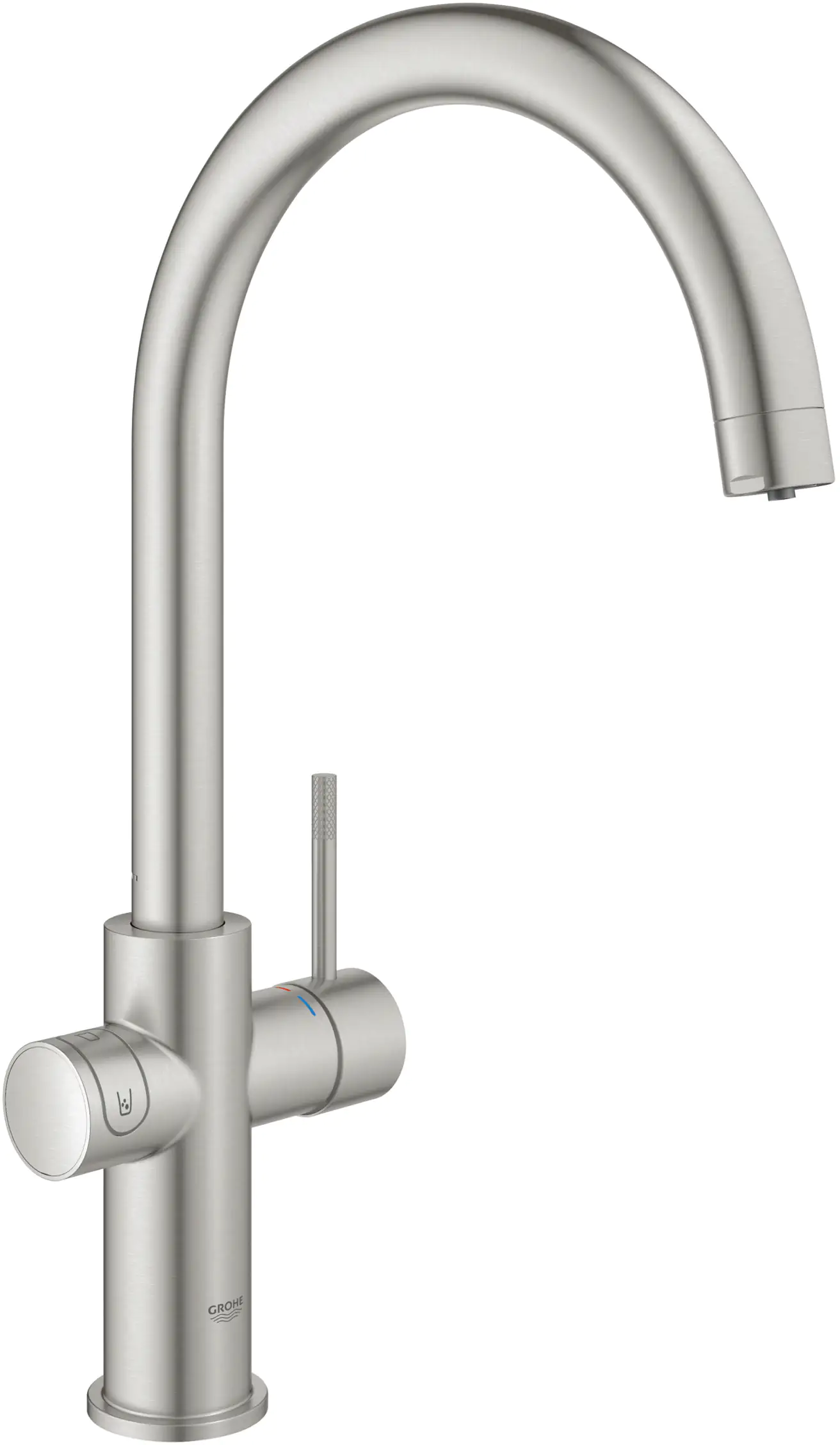 Grohe Blue Home C-Auslauf Starter Kit supersteel