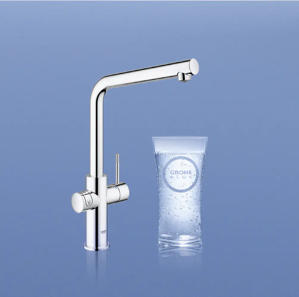 Grohe Blue Home L-Auslauf Starter Kit chrom