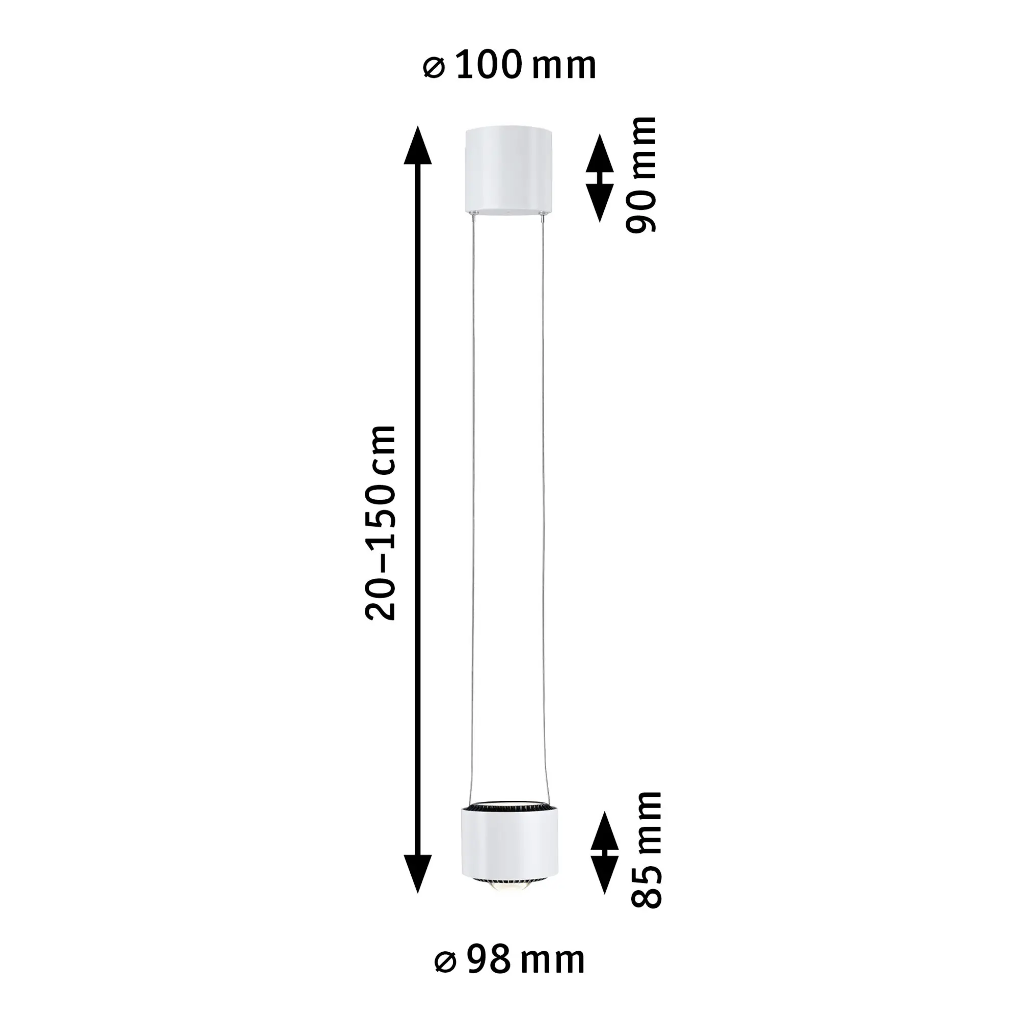 Paulmann URail LED Pendel Aldan