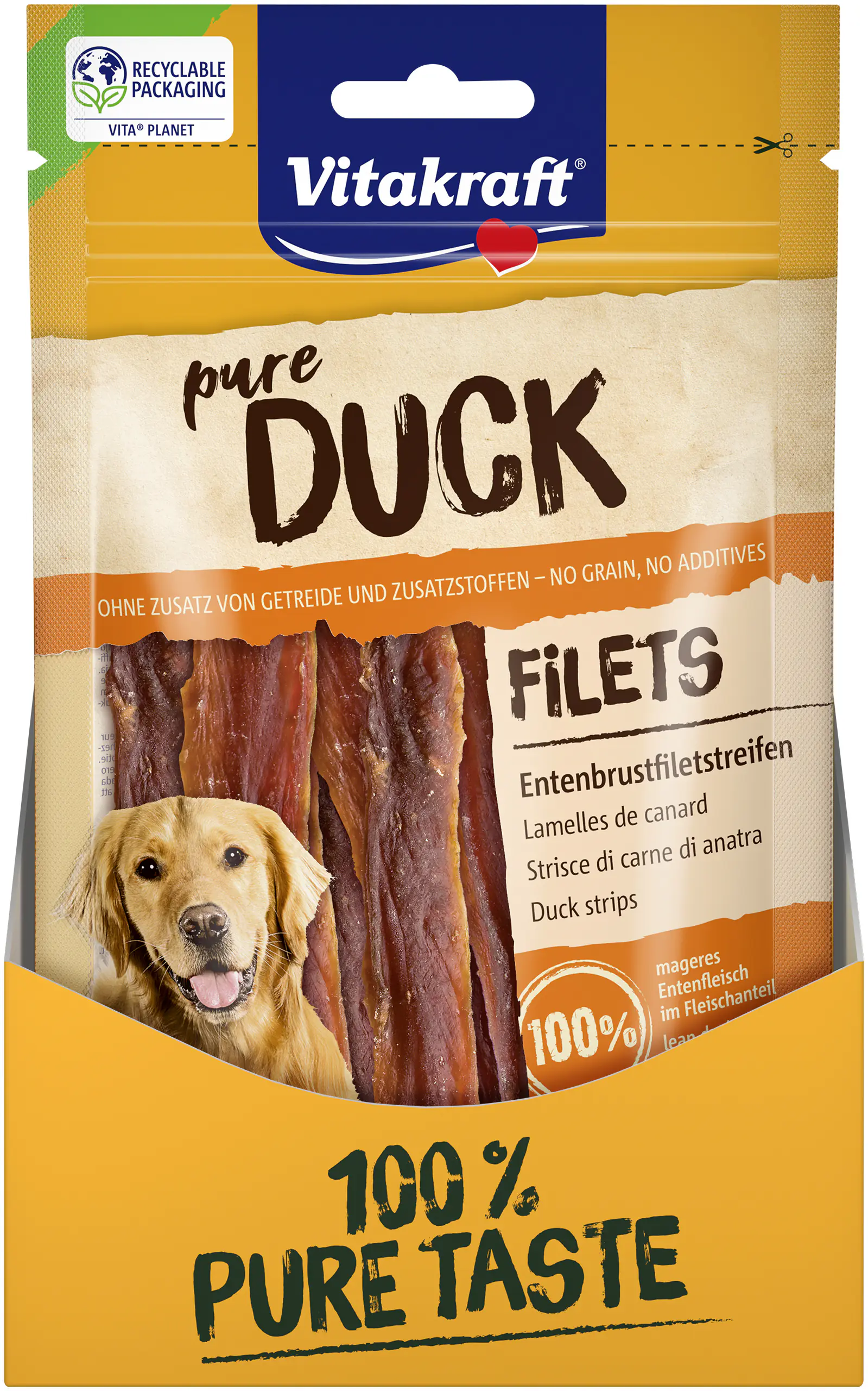 Vitakraft DUCK Entenfleischstreifen 80 g
