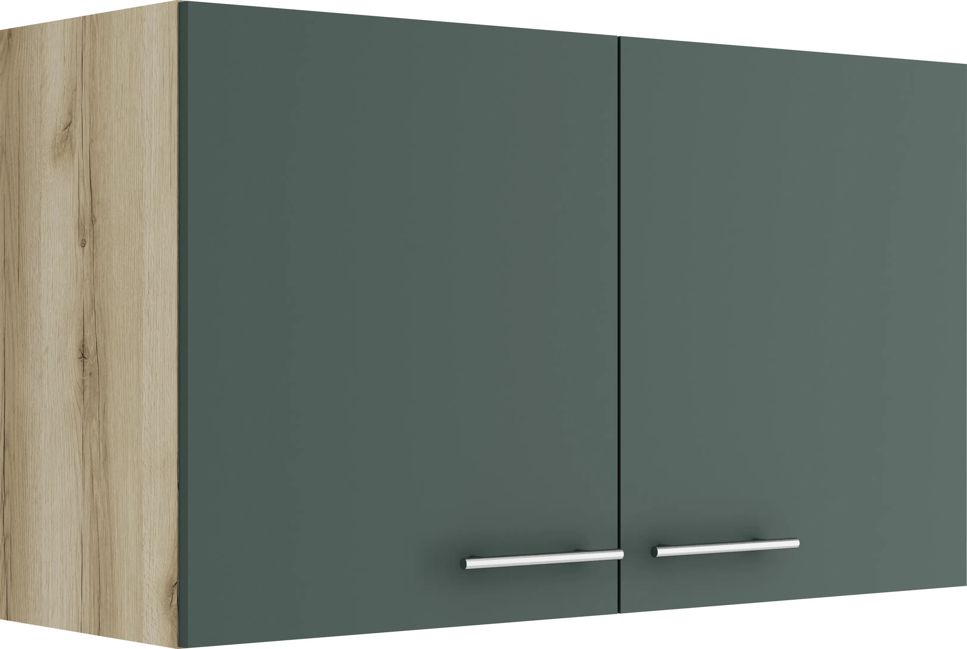 Optifit Oberschrank Savona 405 steingrün/eiche 100 cm