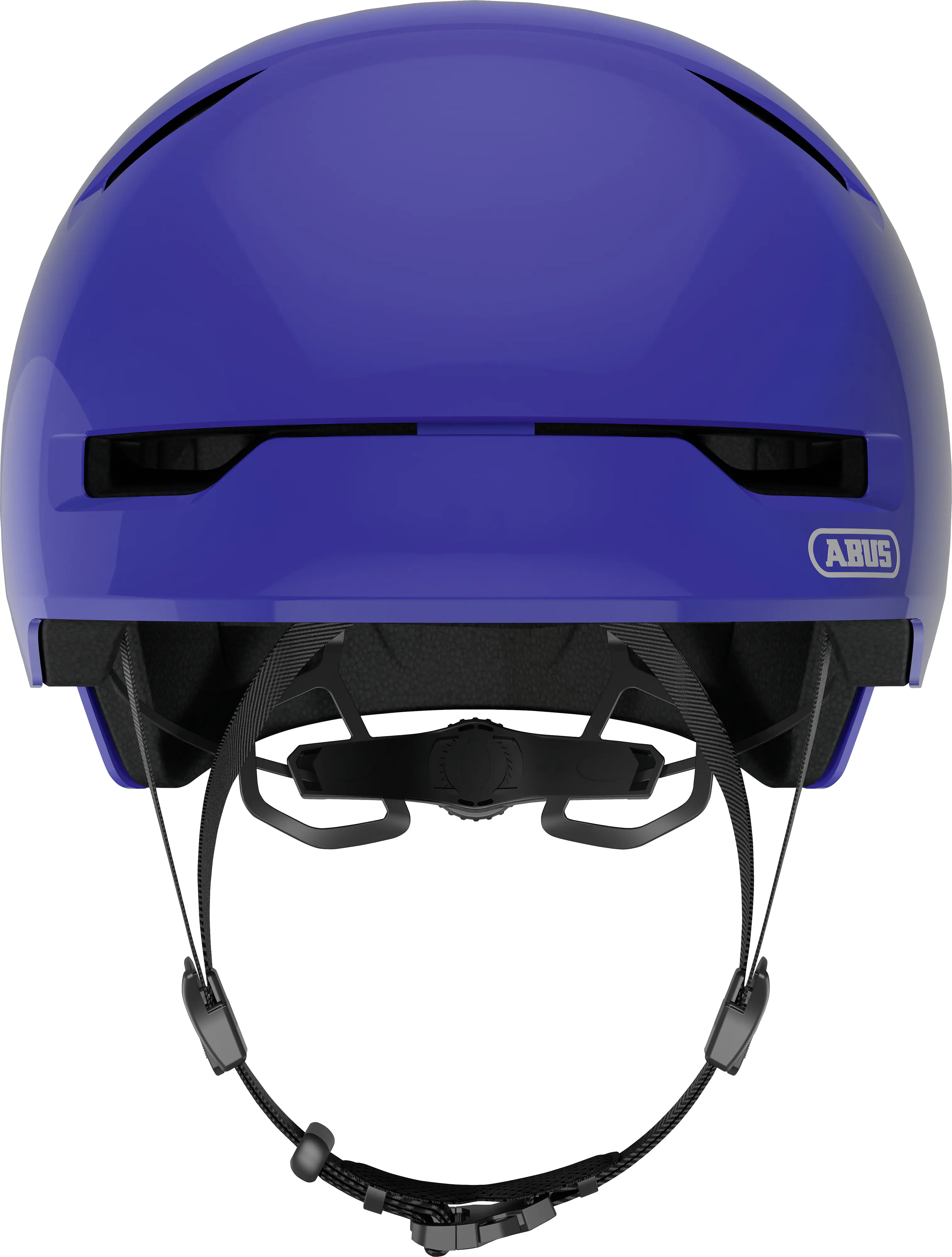 Abus Fahrradhelm Kinder Youth M shiny blue