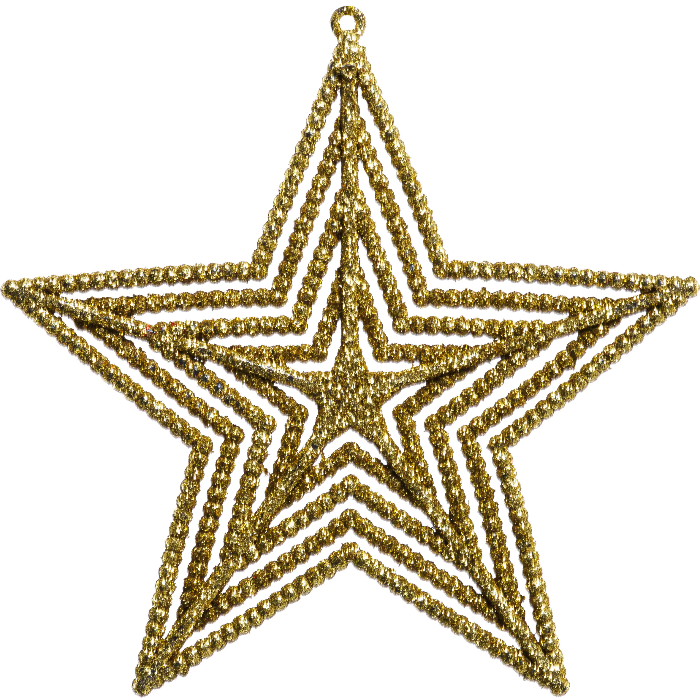 TrendLine Stern zum Hängen 2er Set, 12,5 cm