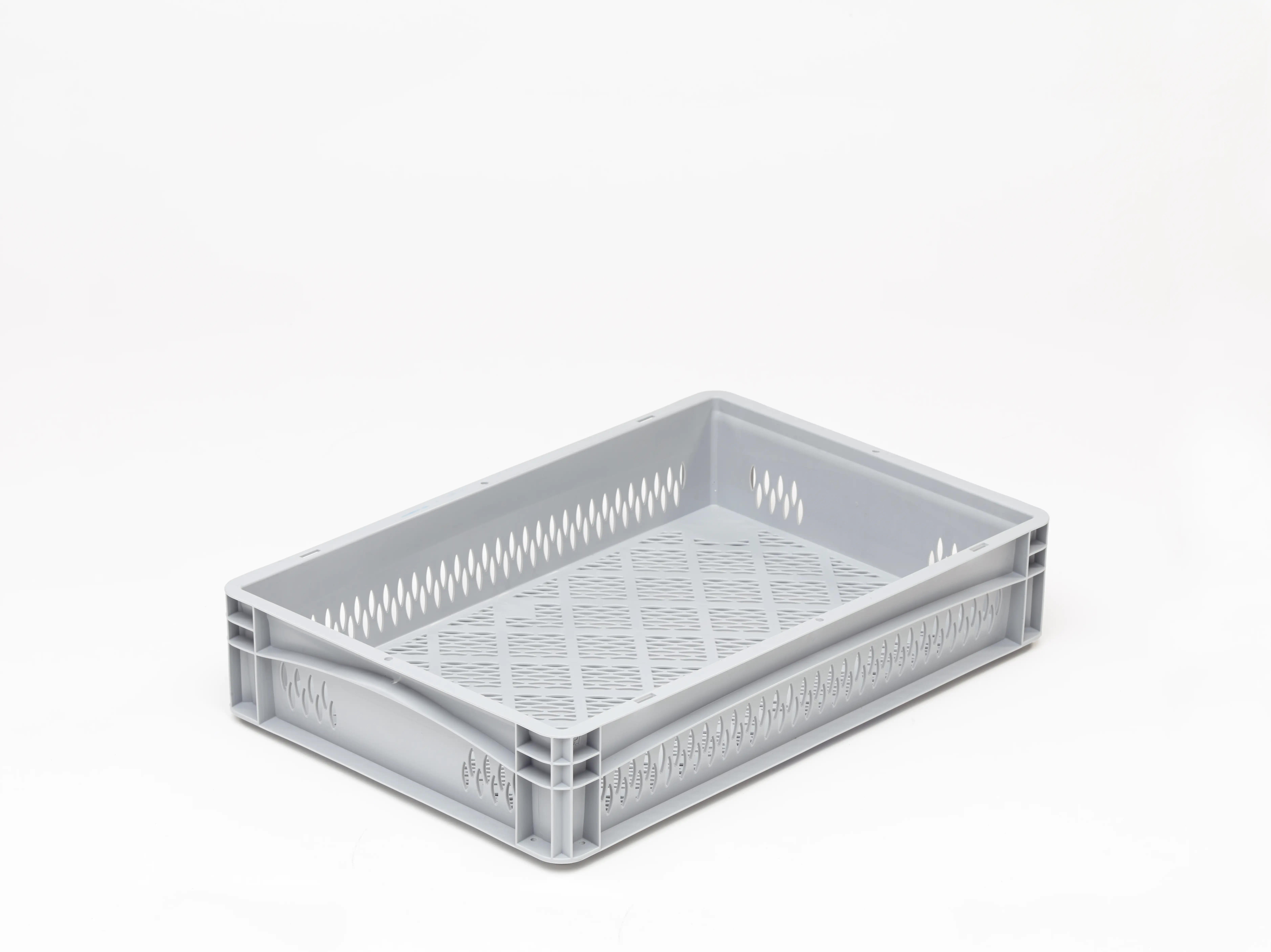 Surplus Systems Eurobox B 60 x 40 x 12 cm, 21,4 L, durchbrochen, grau