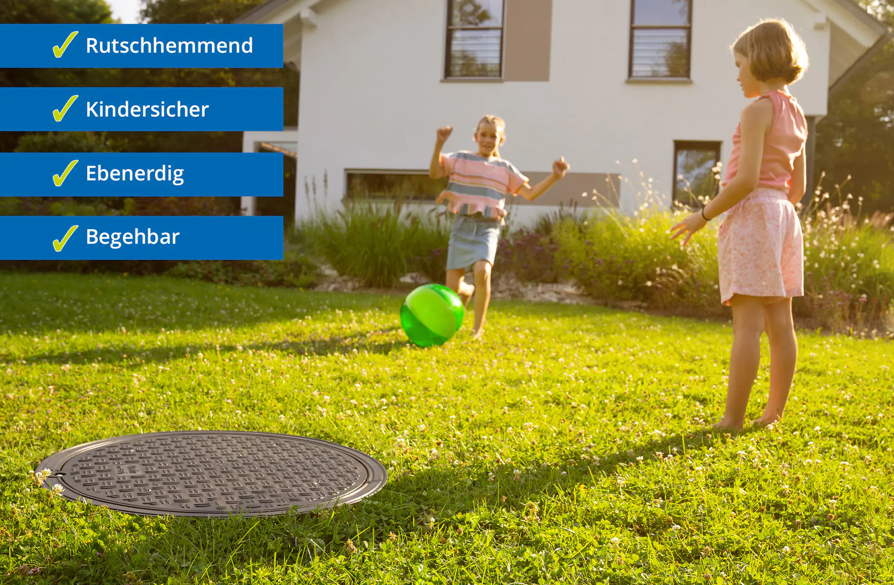 4rain Erdtank Primus 4200 L inkl. Tankdomsystem & Tankabdeckung