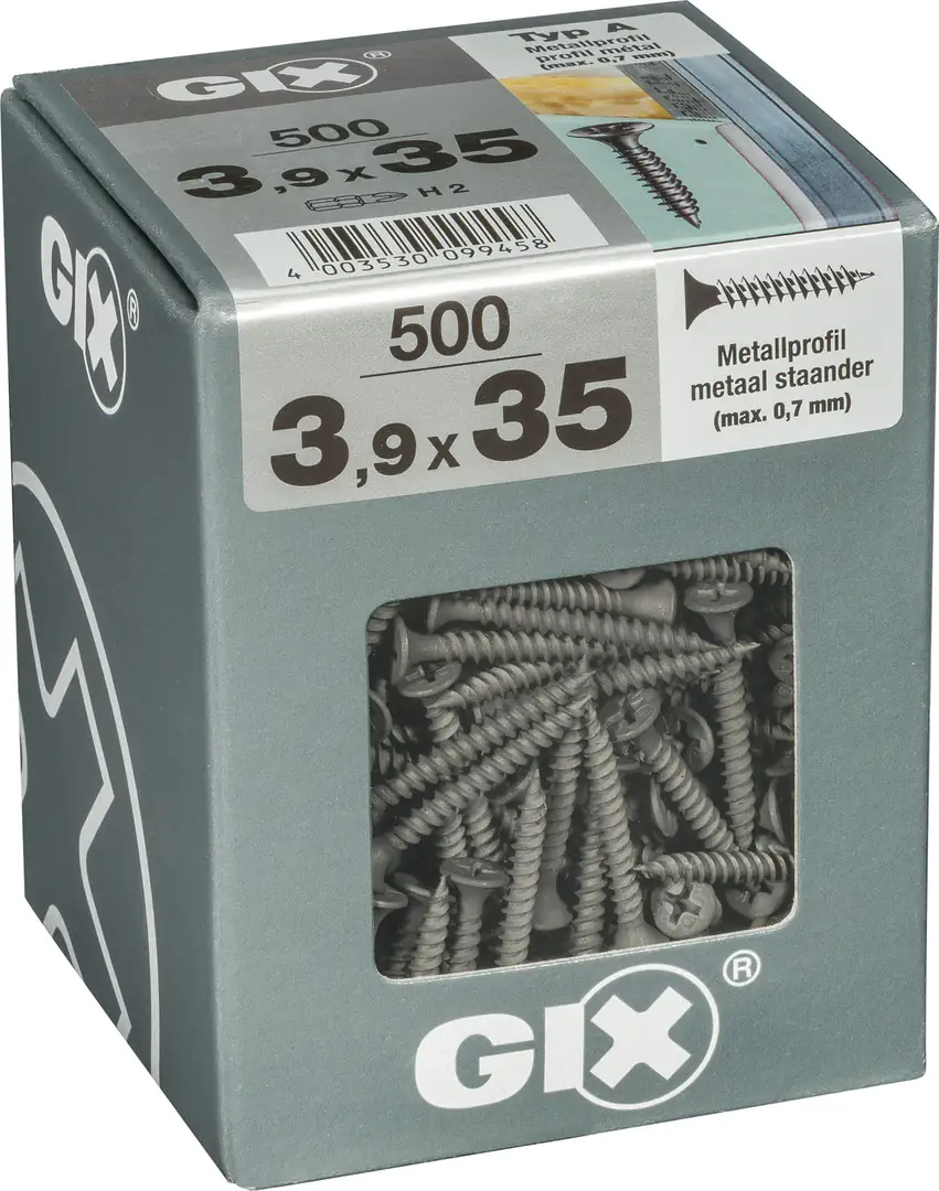Spax Schnellbauschrauben 3.9 x 35 mm PH 2 Feingewinde - 500 Stk.