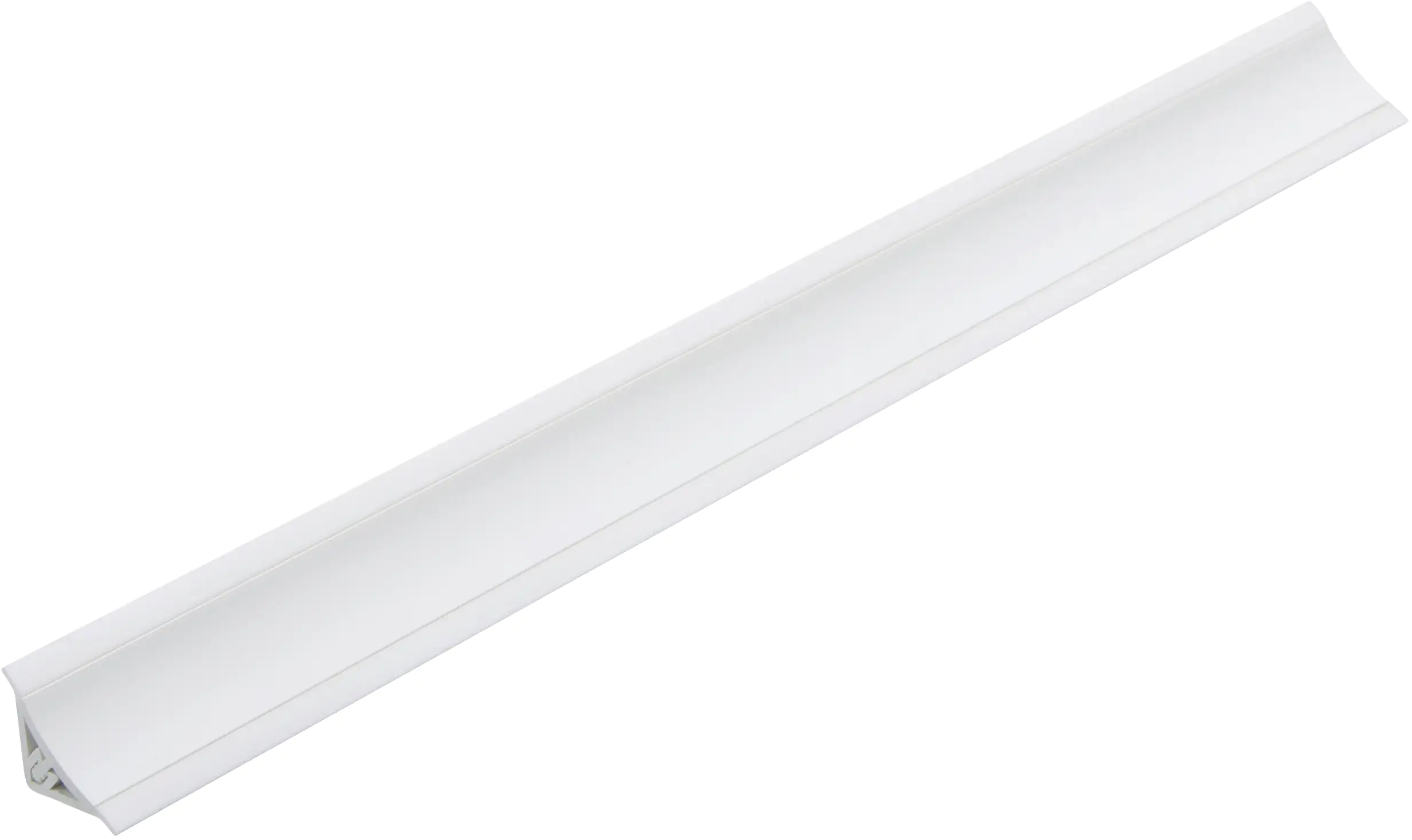 Primo Wandabschlussleiste 260 cm, 14 x 14 mm, weiß