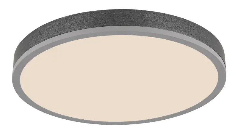 Globo Deckenleuchte Doro Ø 45 x 8,5 cm silber CCT