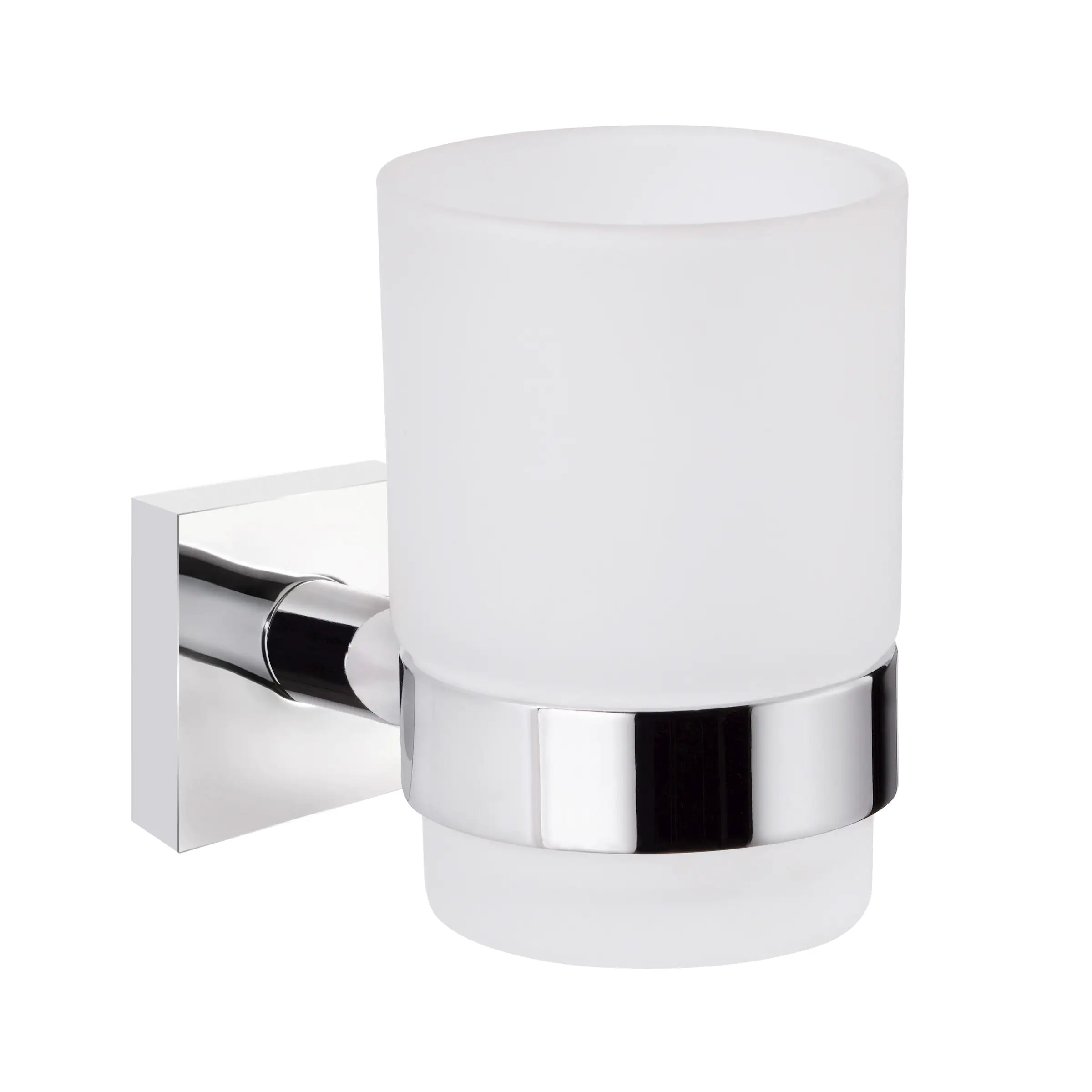 Primaster Zahnputzbecher Classic Cube Edelstahl