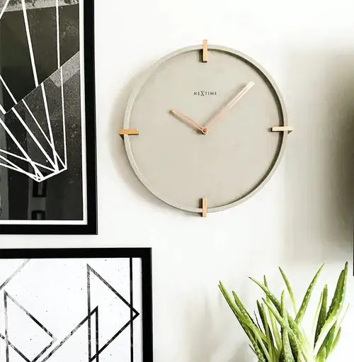 Nextime Wanduhr Mohawk Wall Ø 33,5 cm