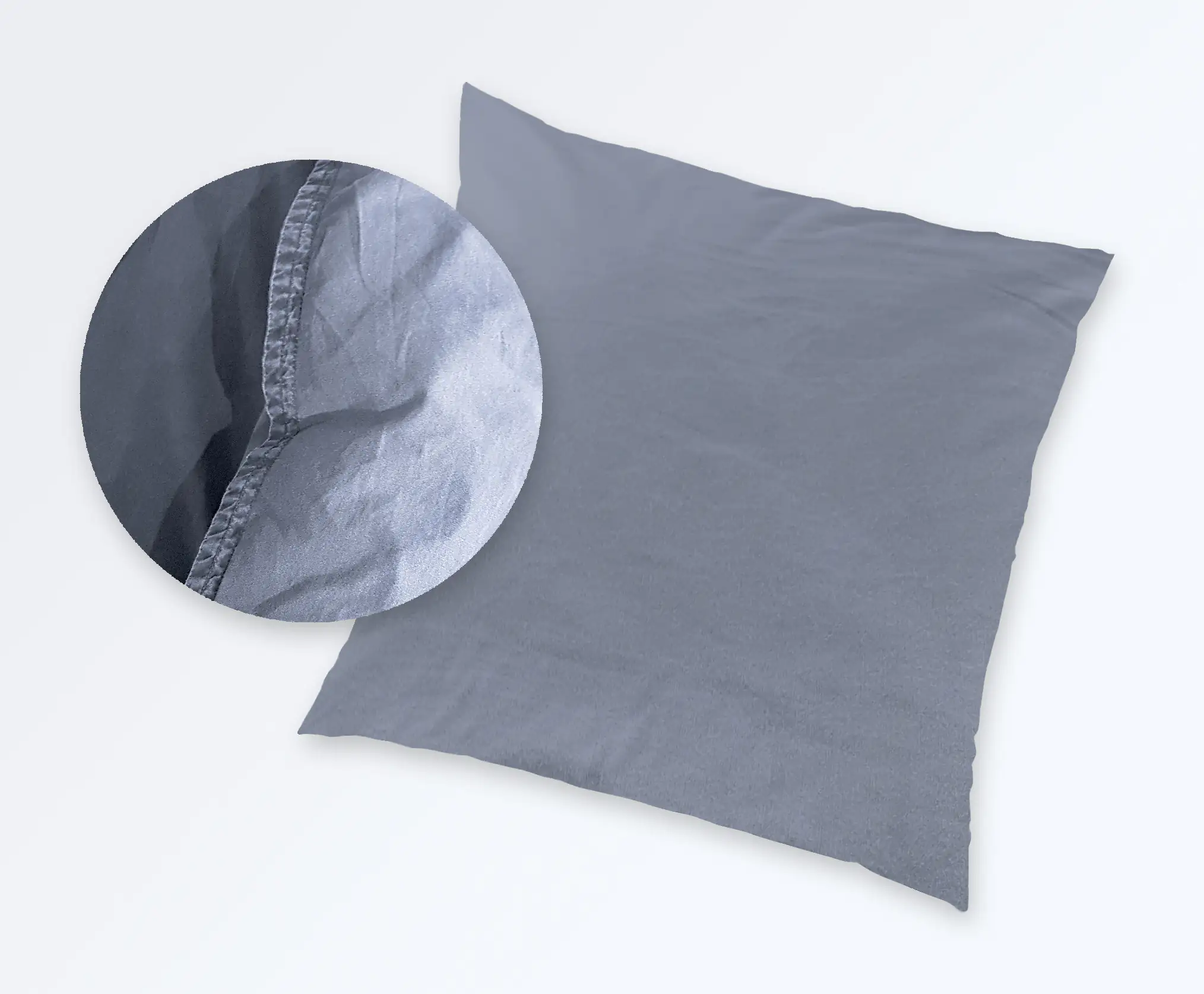 Vario Kissenbezug Renforce Stone Washed denim, 40 x 40 cm