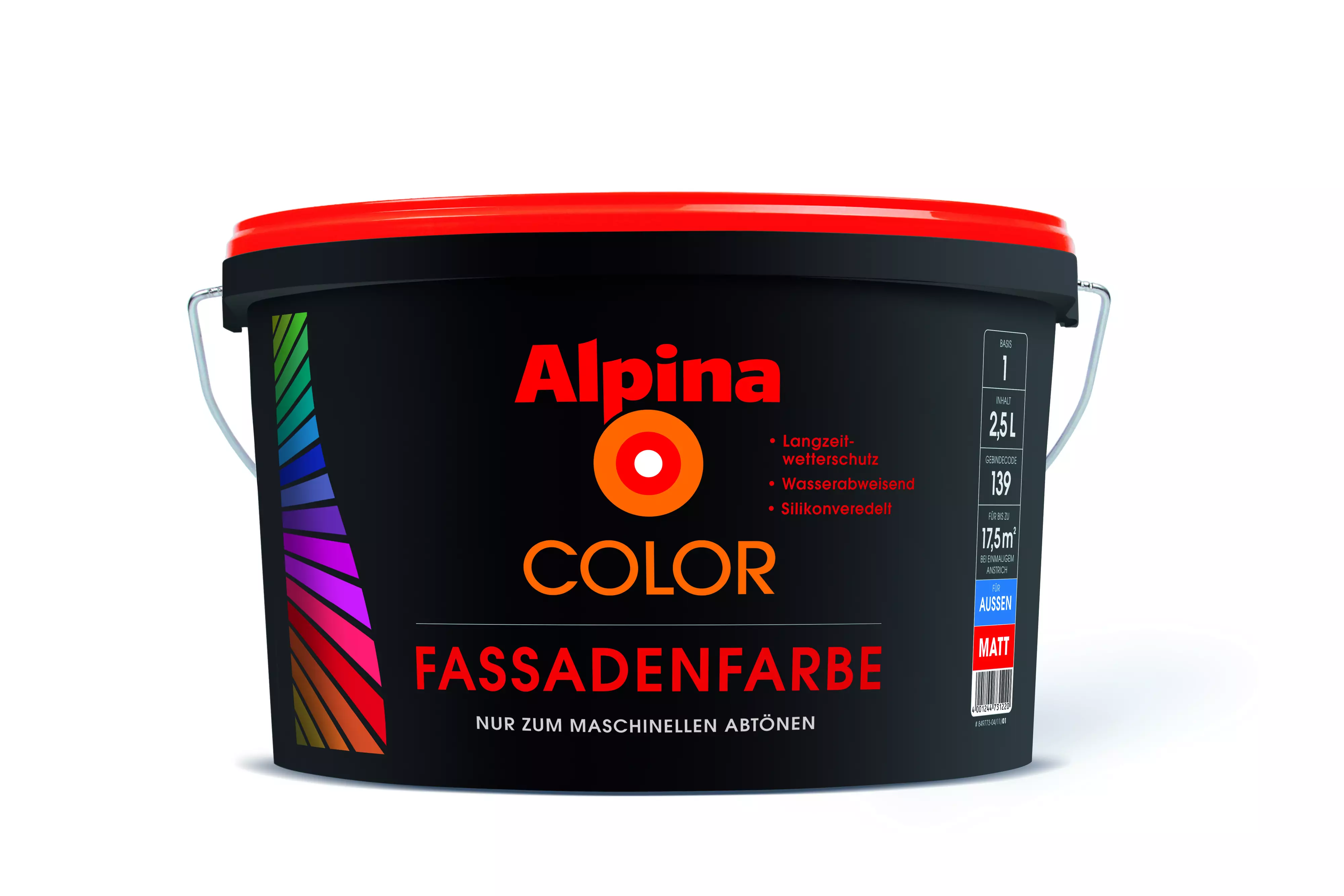Alpina Color Fassadenfarbe - jetzt Farbton mischen 