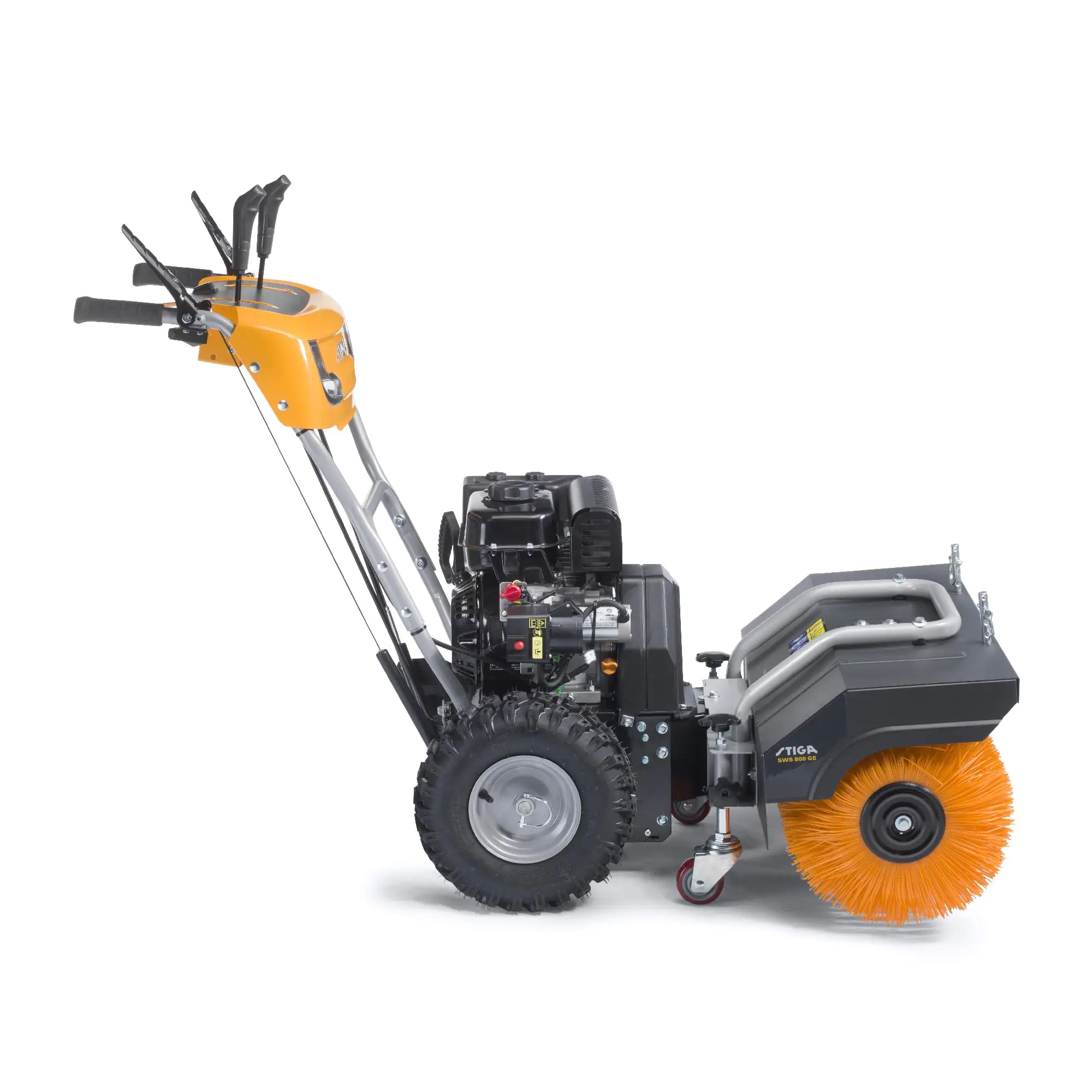 Stiga Benzin-Kehrmaschine SWS 800 GE 80 cm Arbeitsbreite