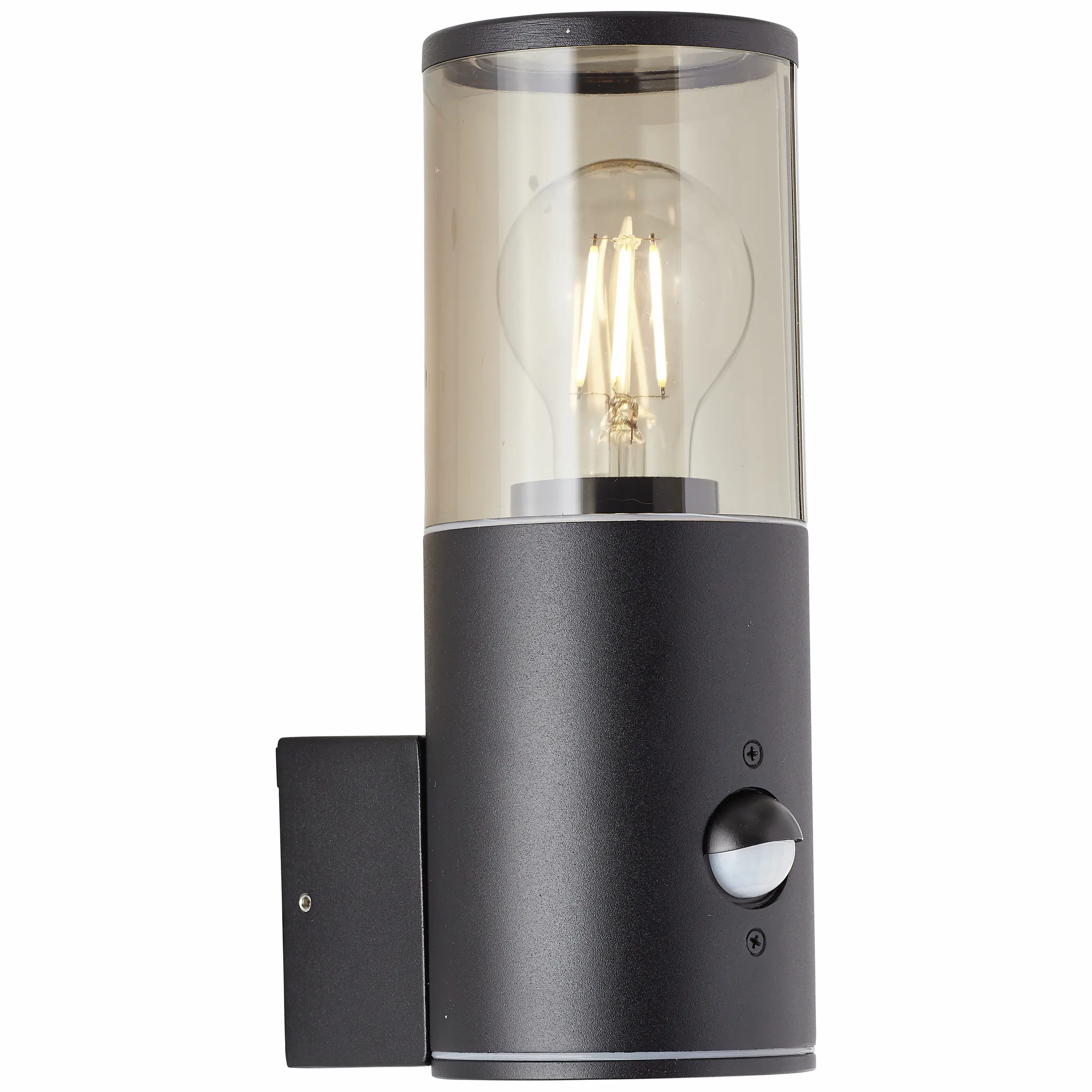 Brilliant LED Außen-Wandleuchte Sergioro mit Bewegungsmelder E27 20W