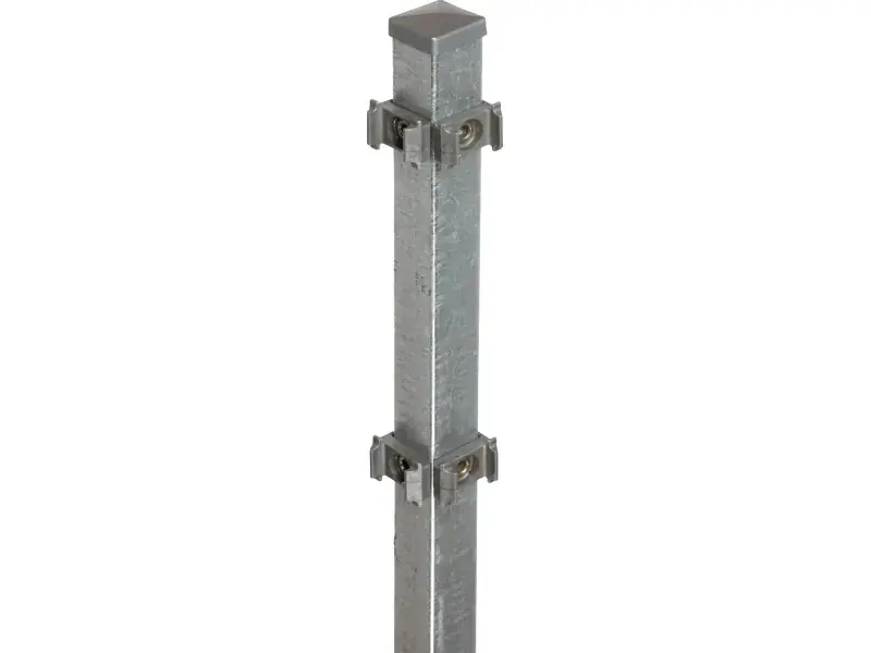 Floraworld Zauneckpfosten Classic 125 x 4 x 4 cm feuerverzinkt