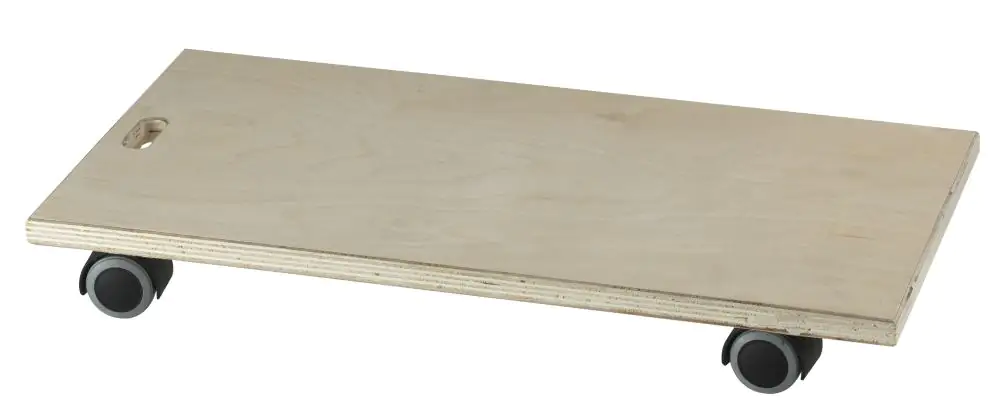 Möbelroller 500 x 250 mm Tragkr. 80 kg