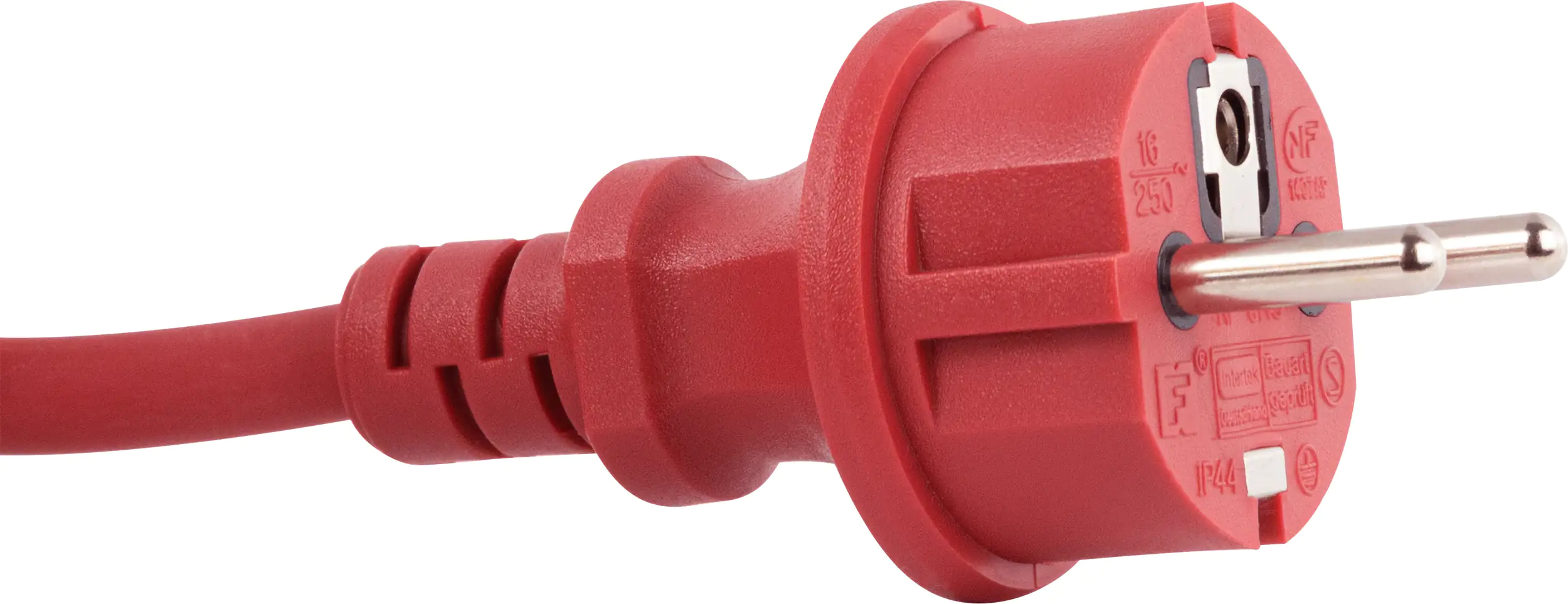 Verlängerungskabel Außen 10 m H05RR-F3x1,5 mm², rot