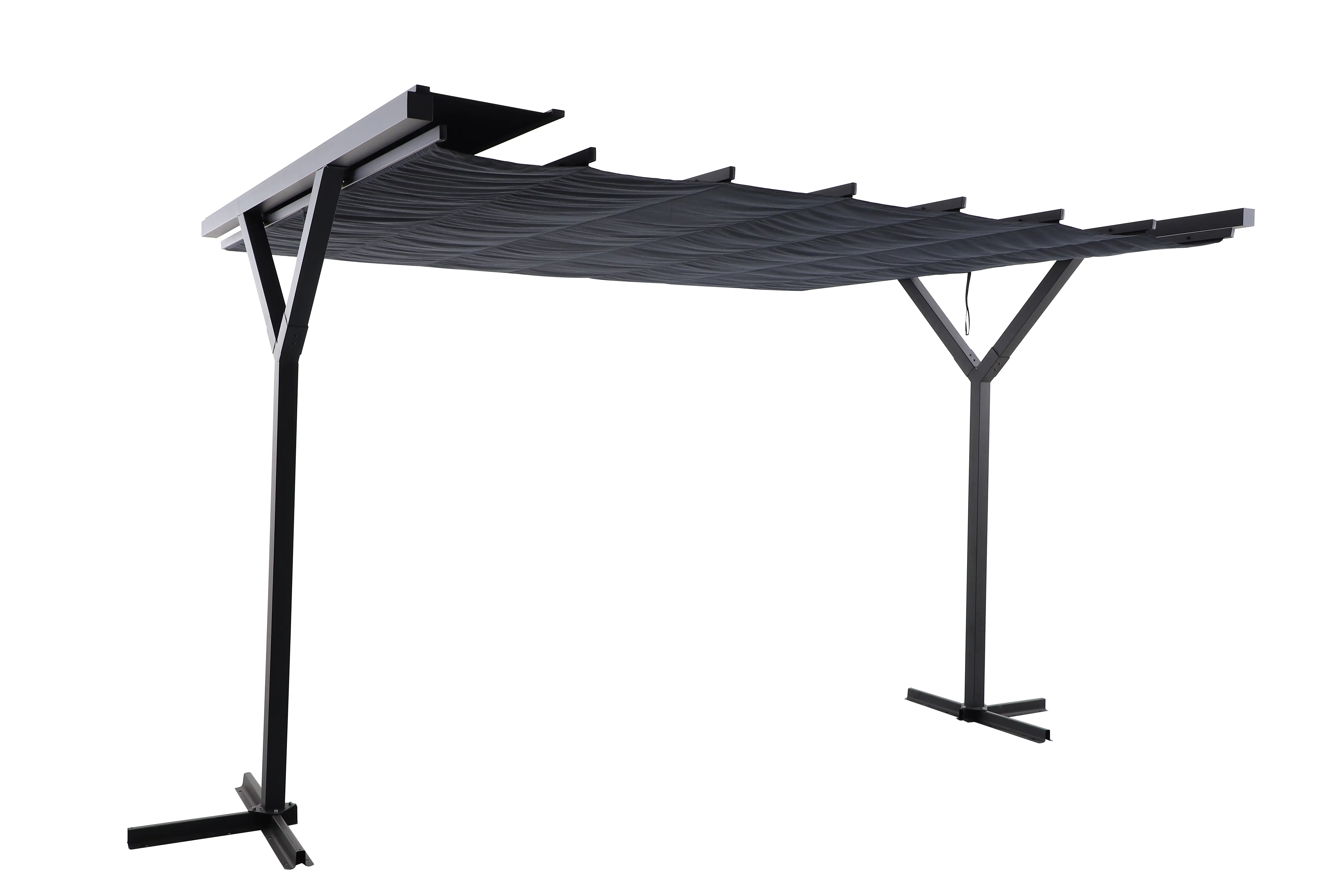 Primaster Ersatzdach für Raffpavillon Easy 360 x 300 cm anthrazit