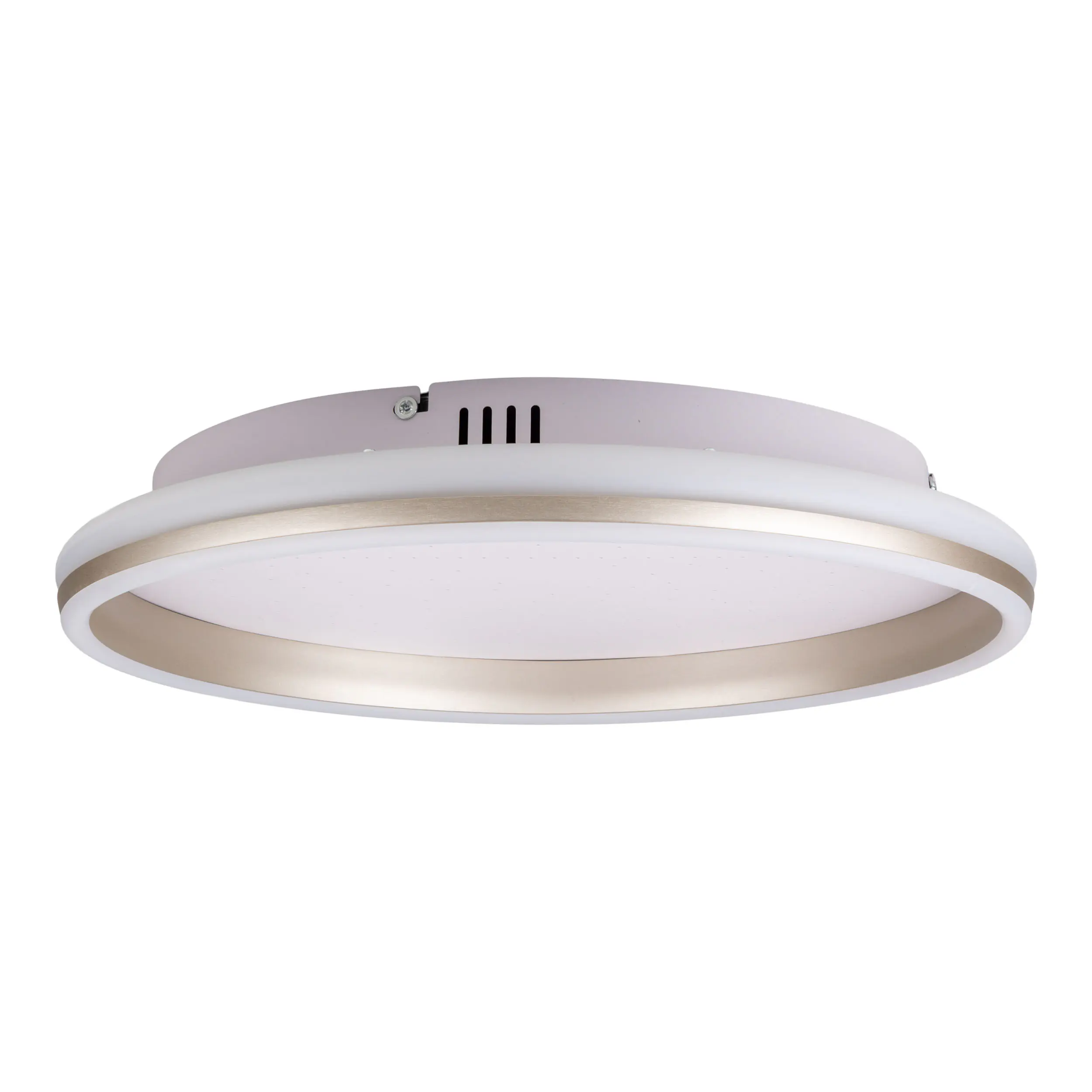 Light & More LED Deckenlampe Meteor 32W weiß-chrom warmweiß-kaltweiß