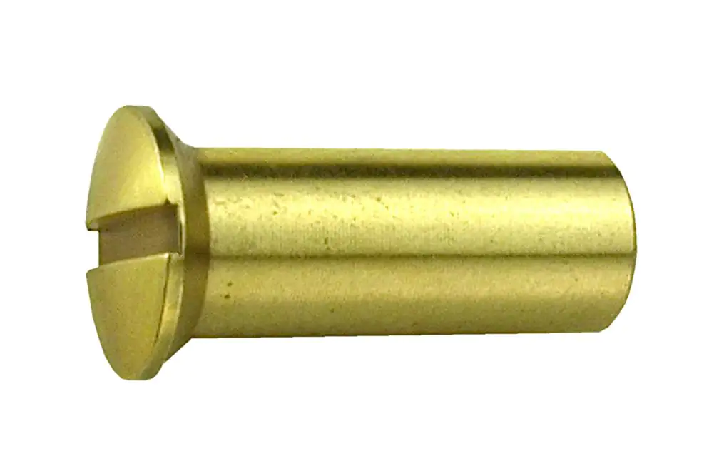 connex Hülsenmutter M4 x 14 mm Messing - 6 Stück