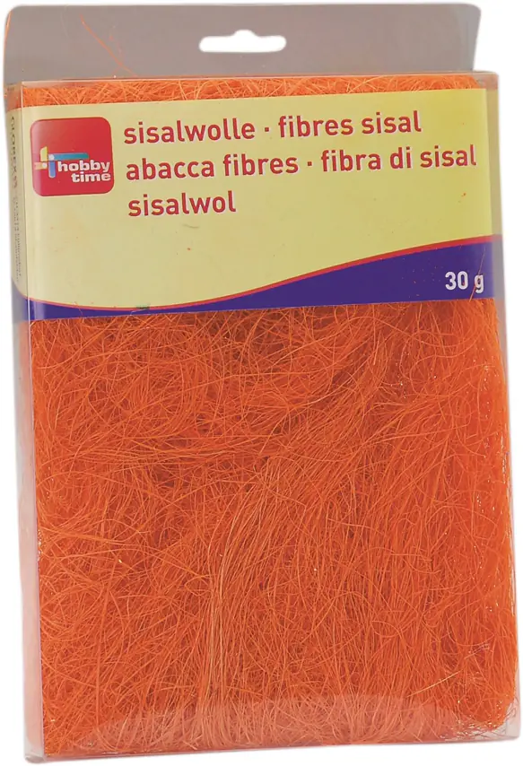 Sisalgras in Box 30 g orange