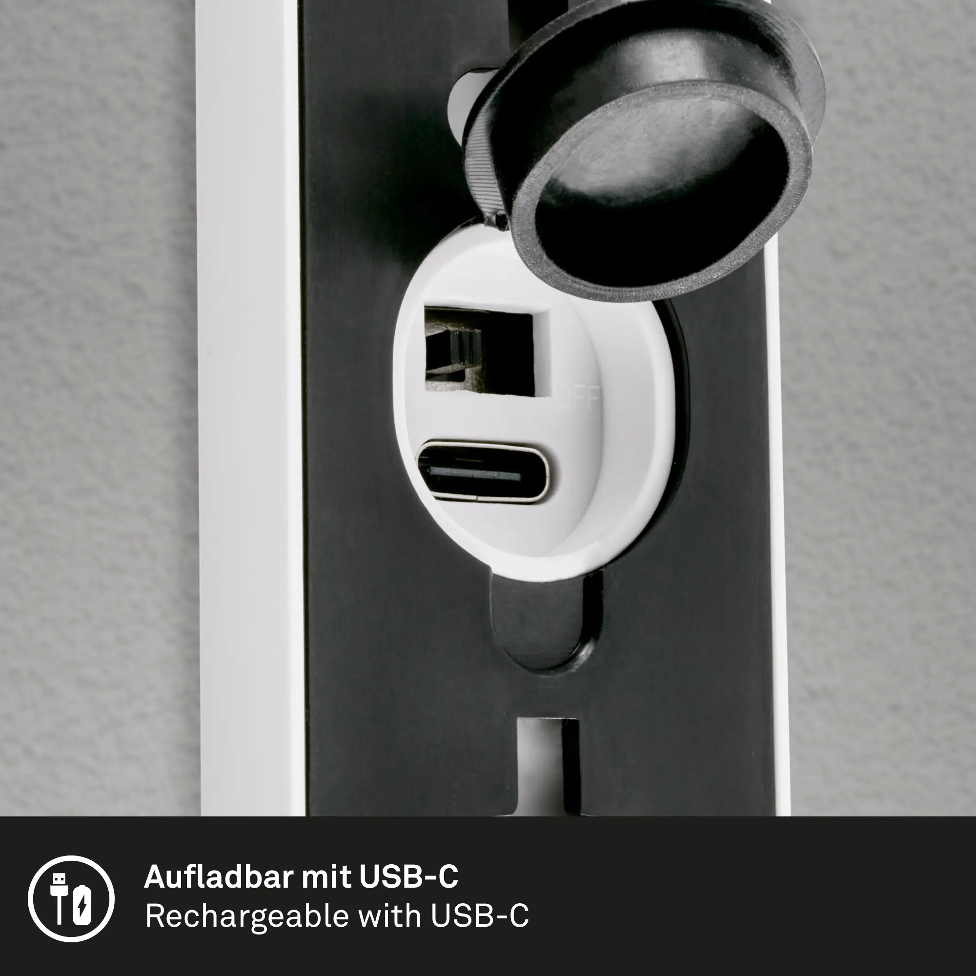 Briloner LED Akku-Außenwandleuchte Lima 6W weiß Bewegungssensor warmweiß