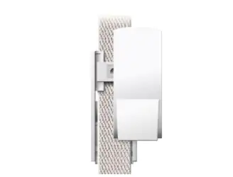 Schellenberg Gurtführung Duo Plus System Maxi weiß für schwere Rollläden
