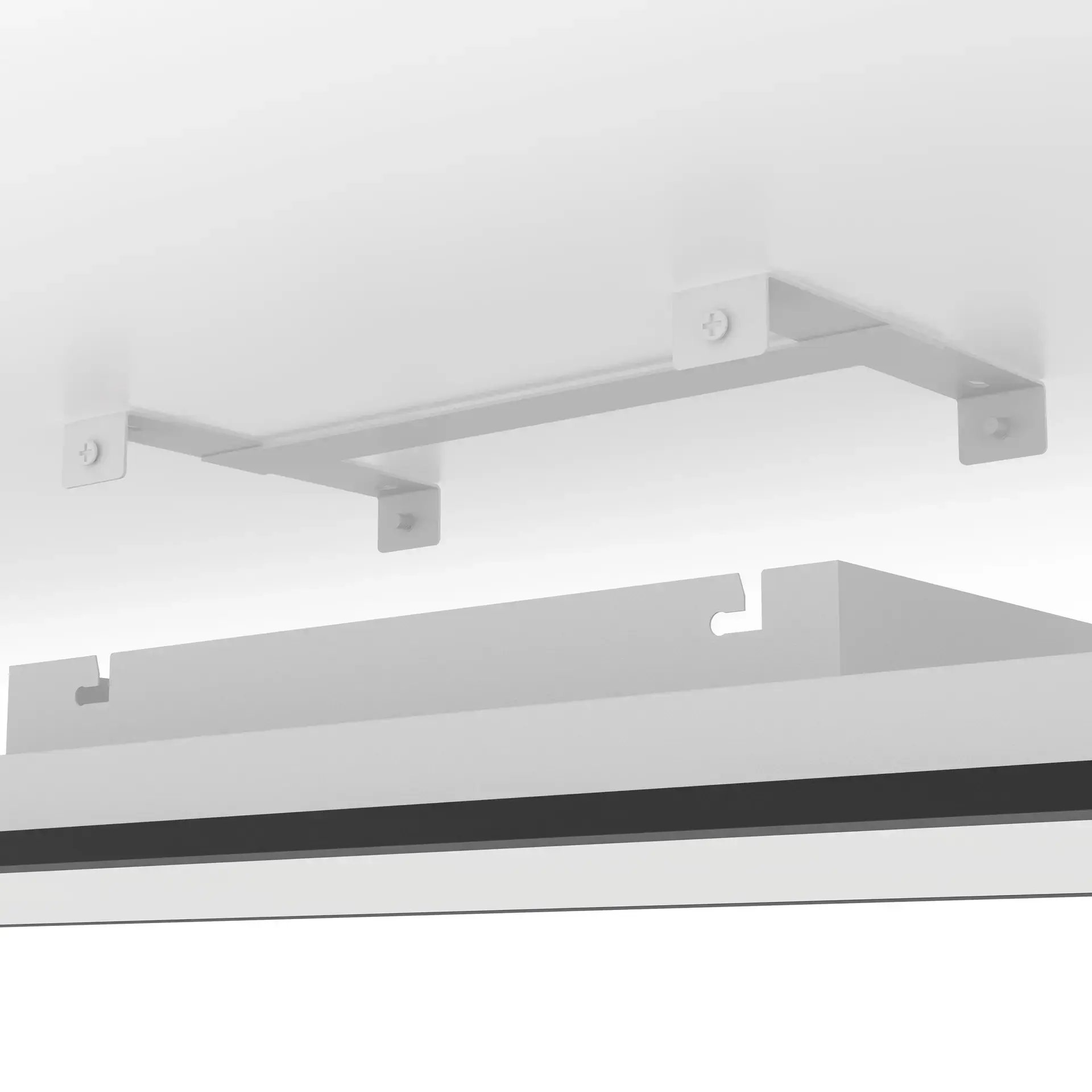 Eglo LED Deckenleuchte Moradillo-Z schwarz 120 x 30 cm RGB dimmbar