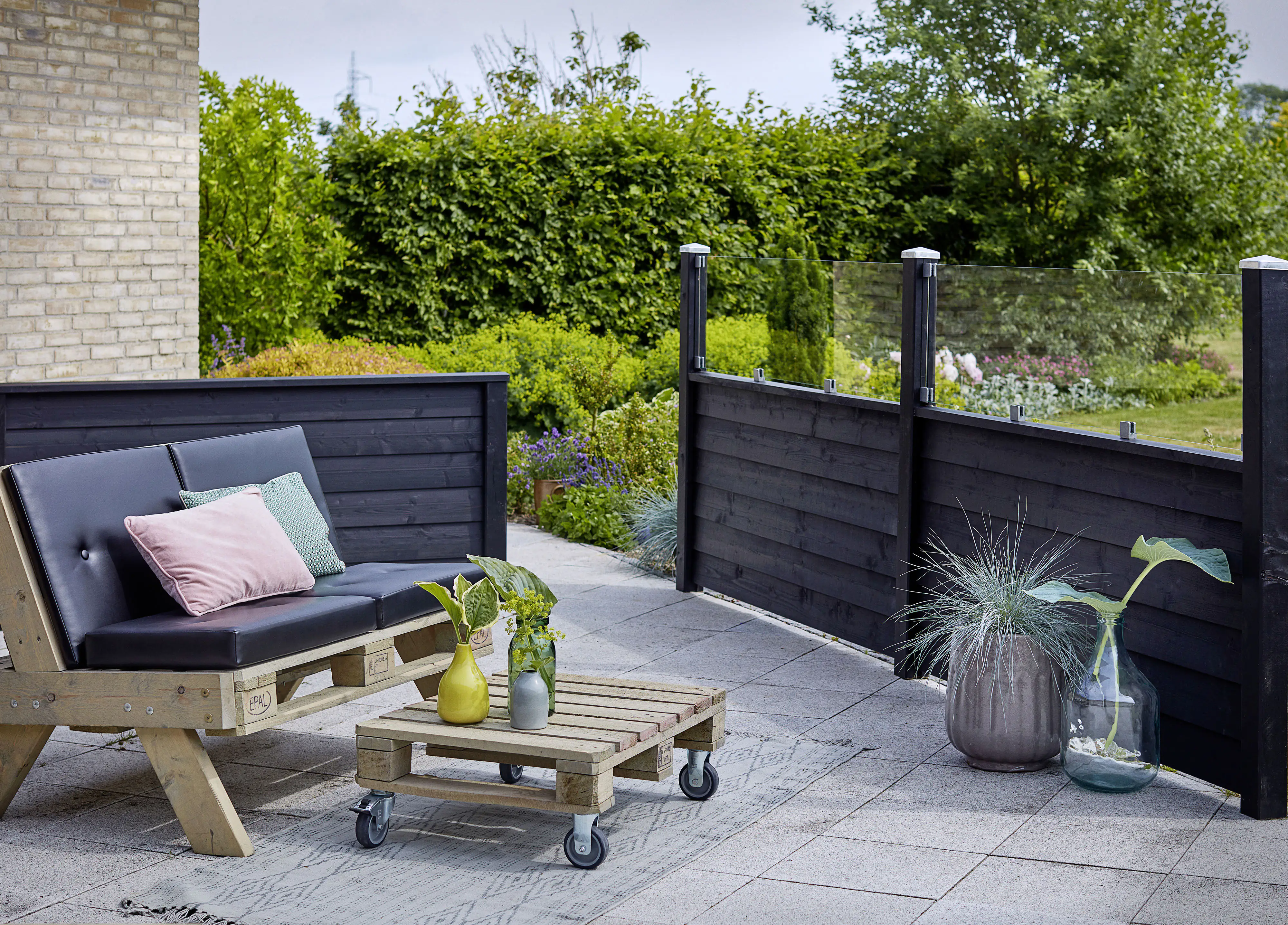 Plus Klink / Plank Glaselement 6 mm klares Glas