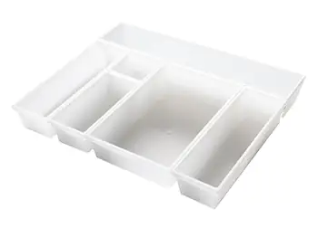 Rotho Ordnungssystem Basic 30 x 8 x 5 cm, transparent