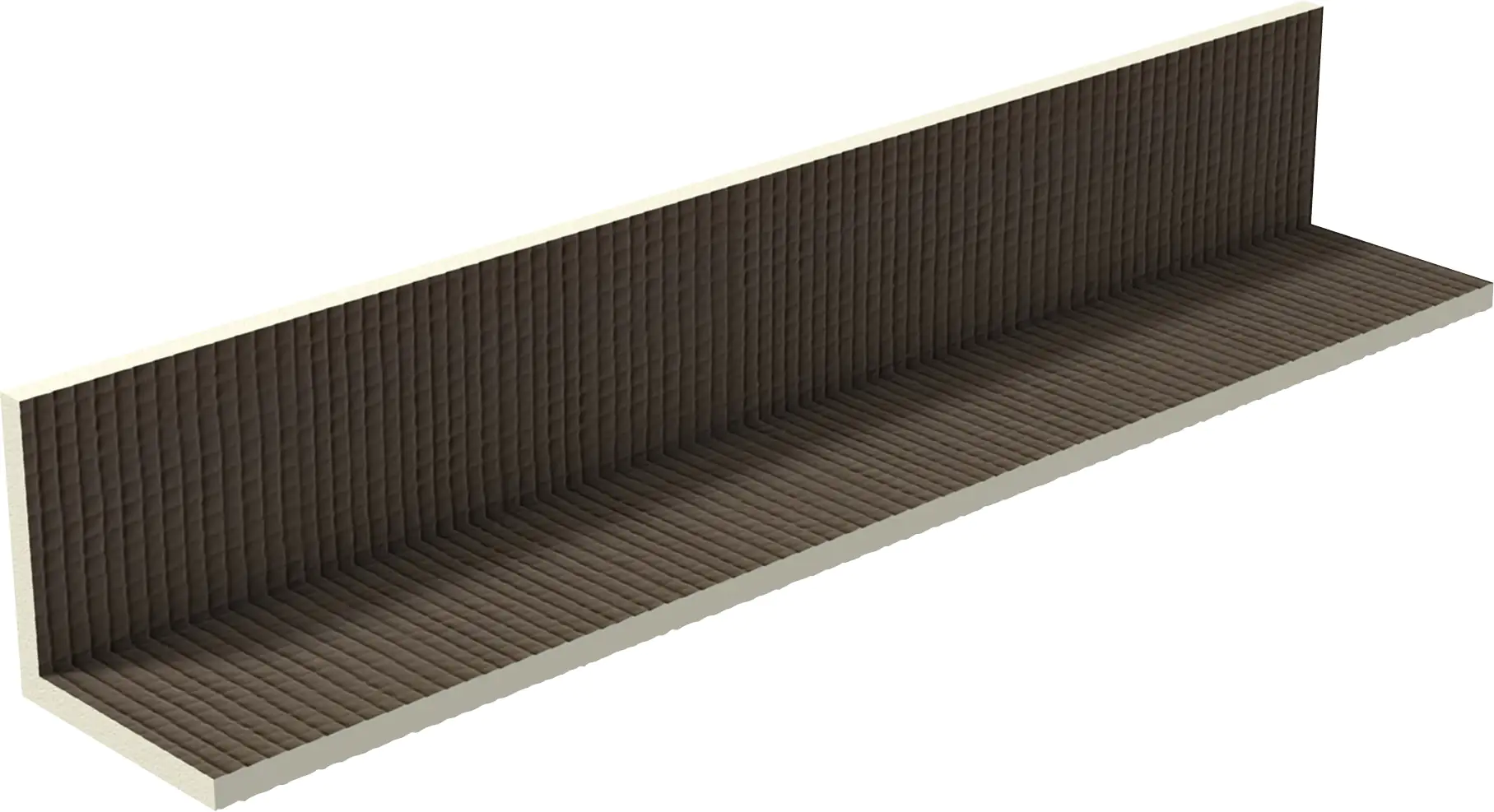 Ultrament Rohrkasten L-Form 260 x 20 x 20 cm