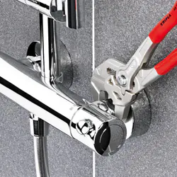 Knipex Zangenschlüssel vernickelt Mehrkomponenten-Hülle