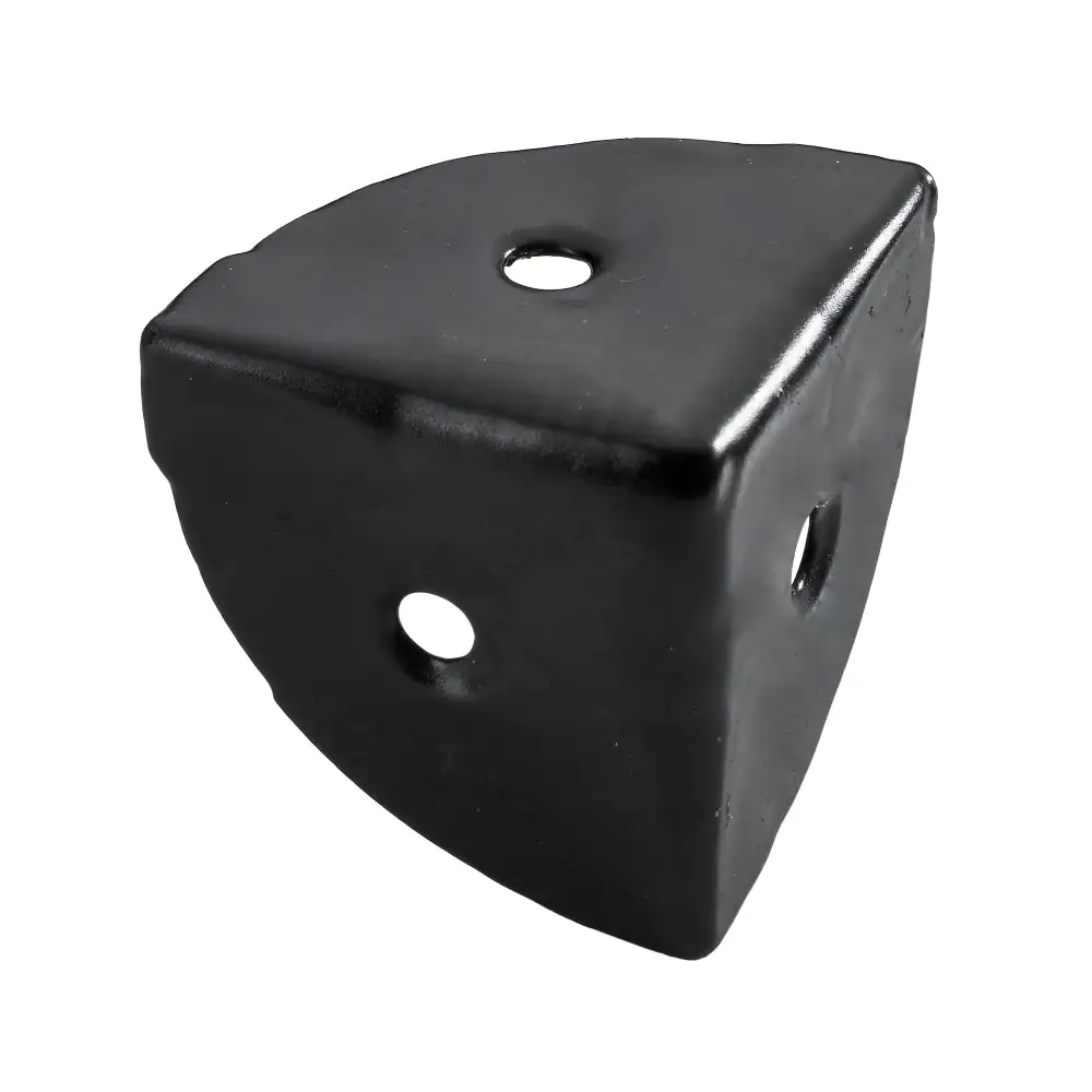 Hettich Kistenecke 28 x 28 x 28 mm schwarz - 1 Stück