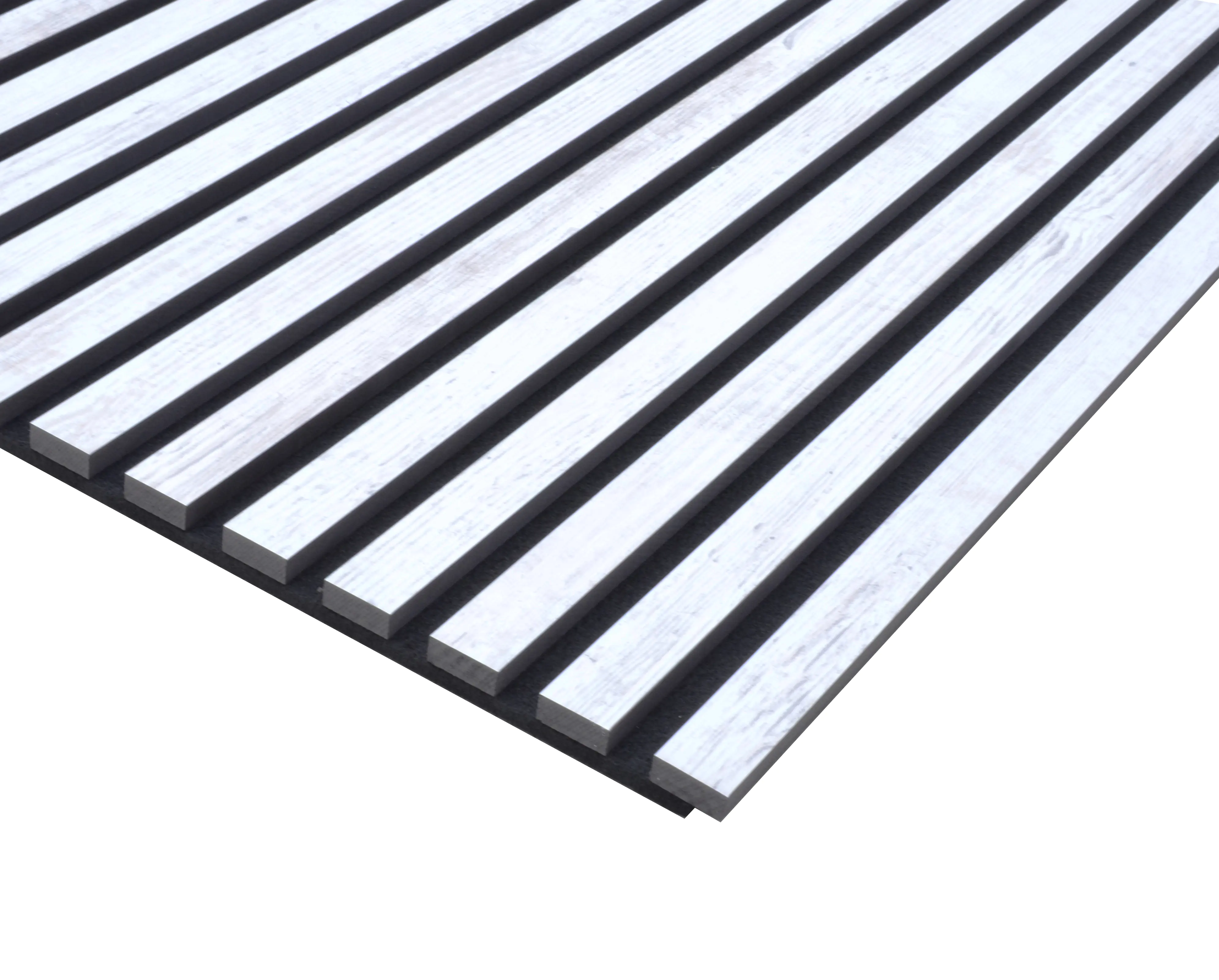 Neuhofer Akustikpaneele Vintage 240 x 57 x 1,9 cm weiß