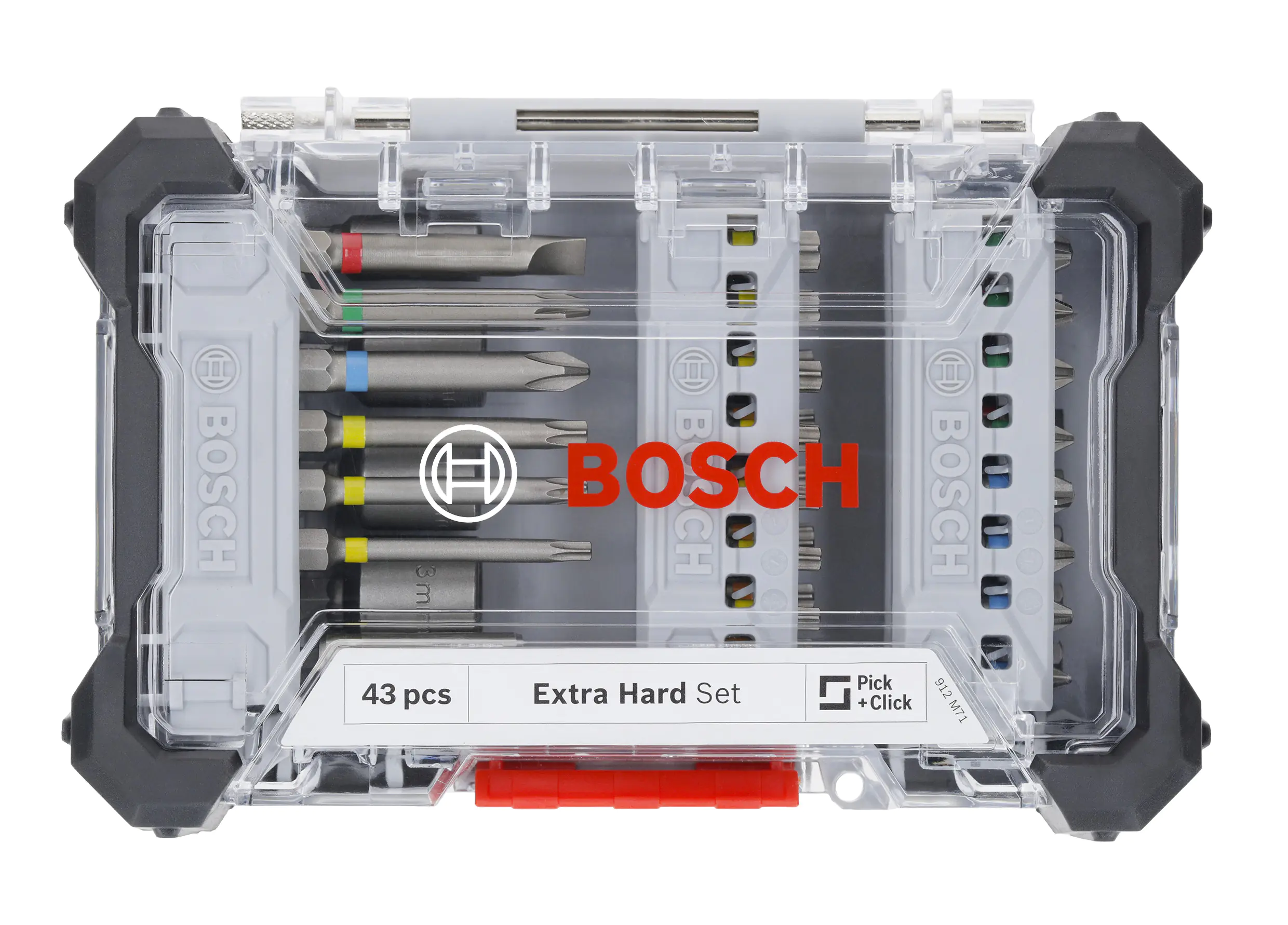 Bosch Extra Hard Schrauberbit-Set 43-teilig